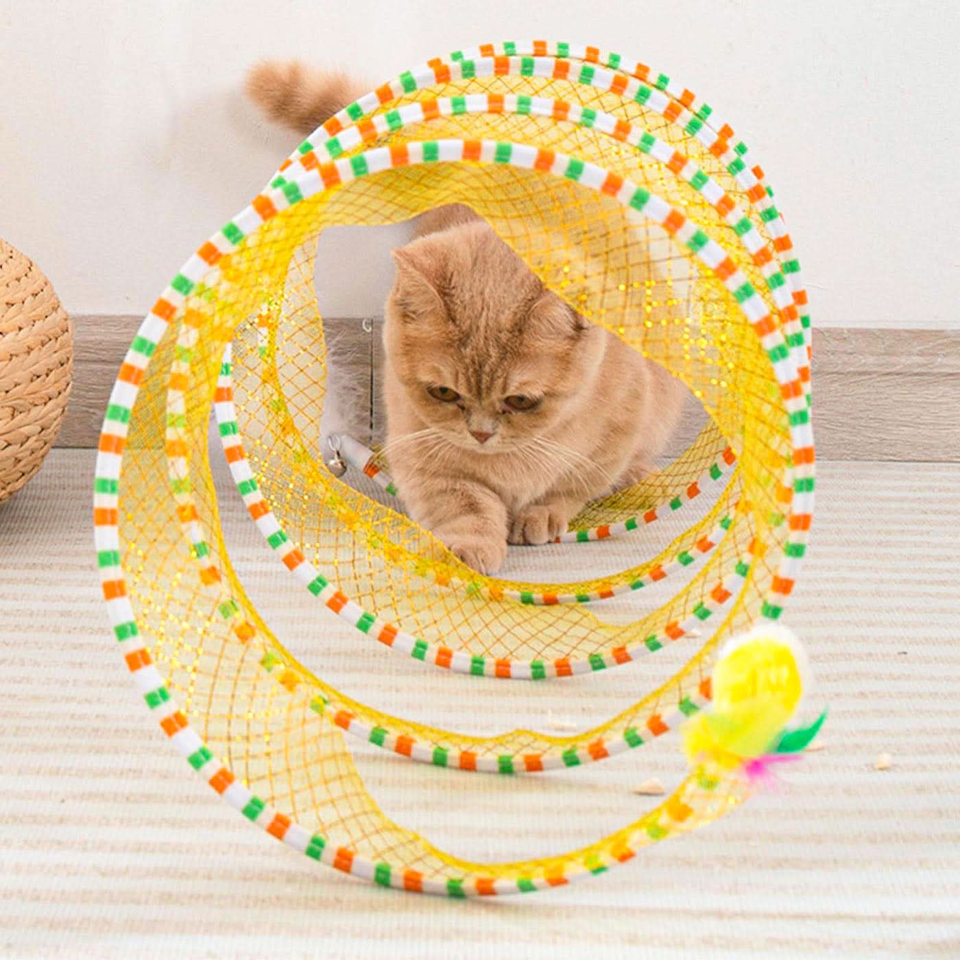 Pet Village Foldable Cat Tunnel - Image 3