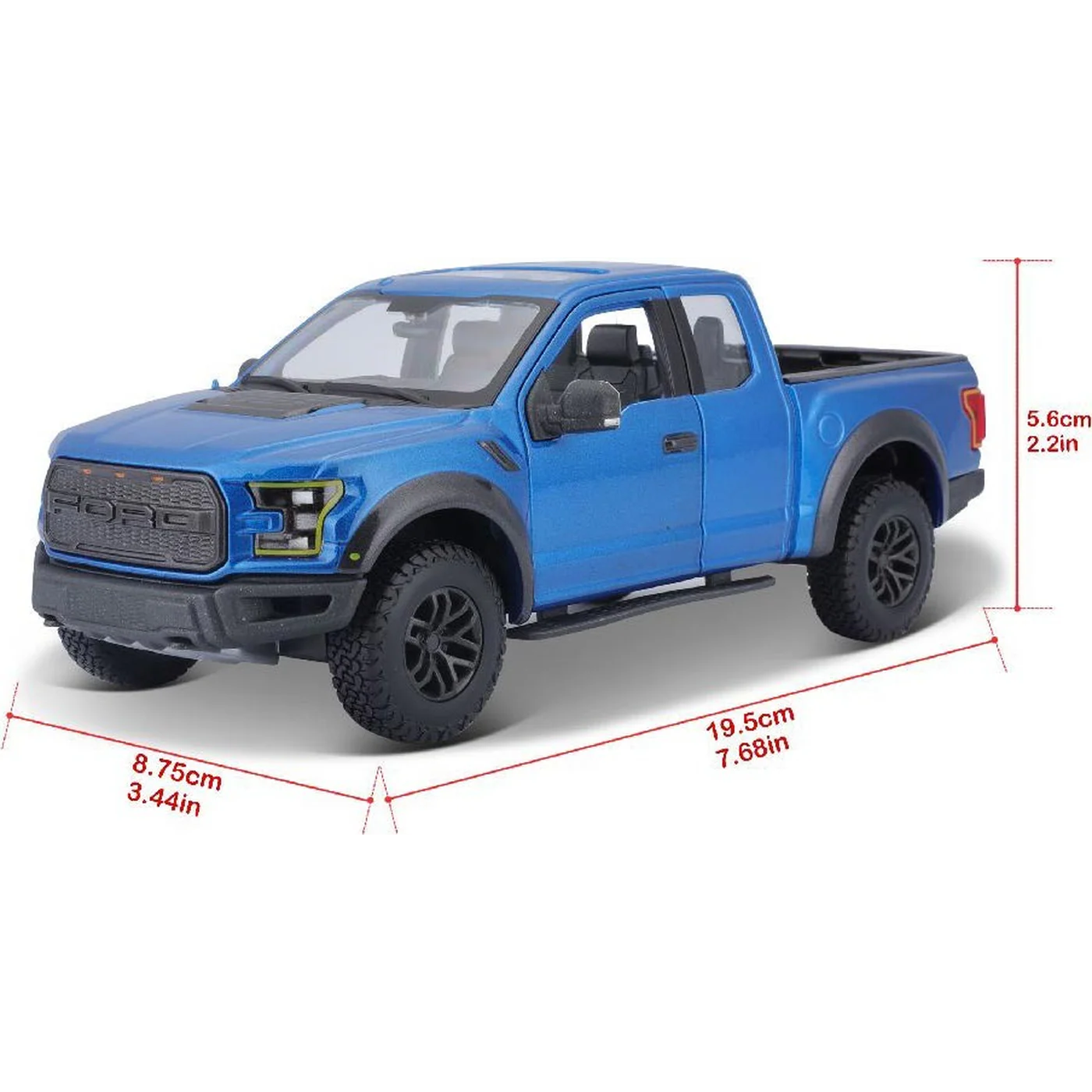 Maisto Burago Ford F-150 Raptor (2017) 1:24 SE Trucks - Image 17