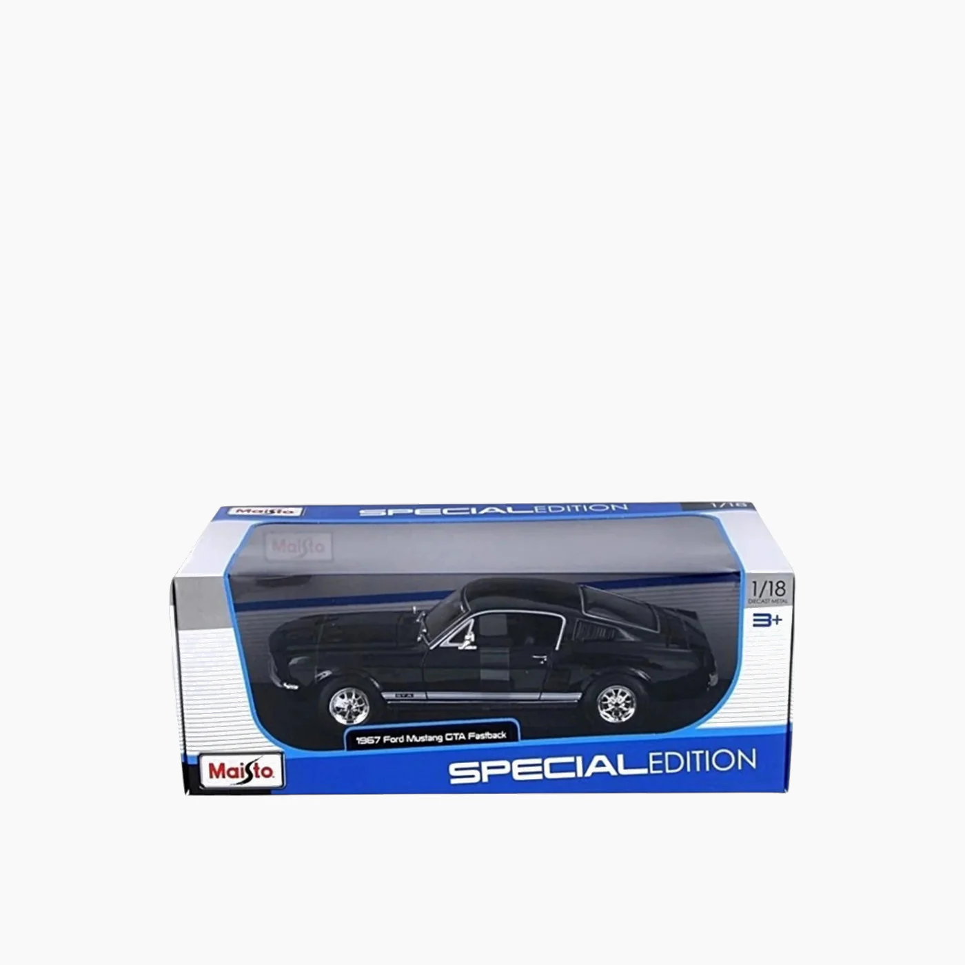 Maisto Burago Ford Mustang Fastback (1967) 1:18 Special Edition (B) - Image 6