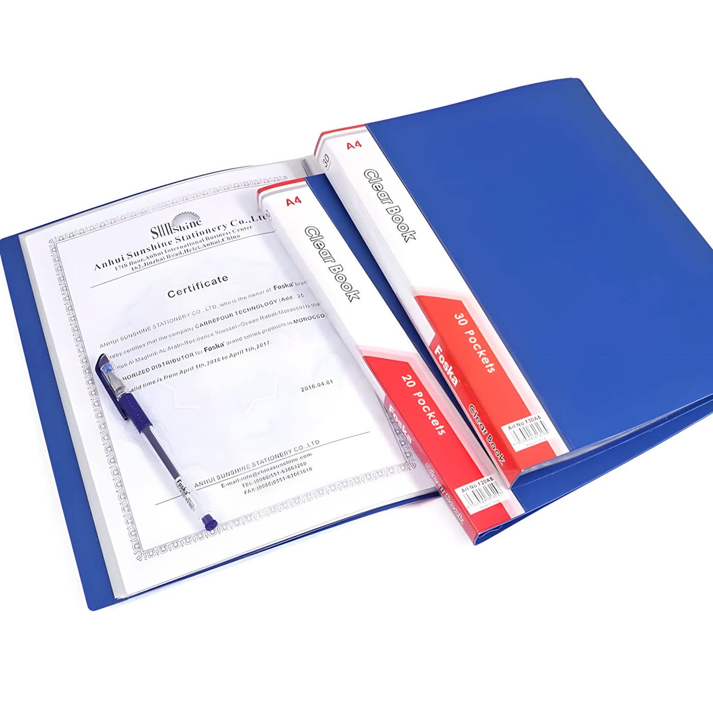 Foska Clear Book Binder - Image 5