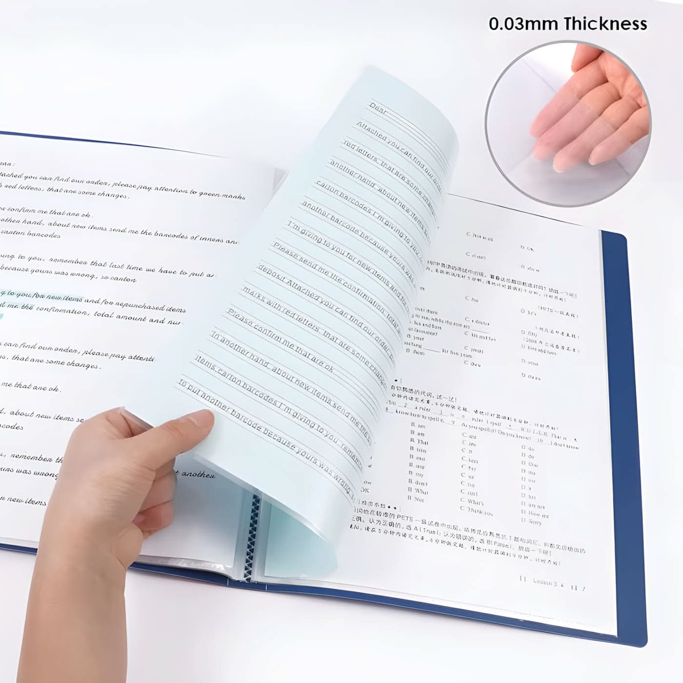 Foska Clear Book Binder - Image 8