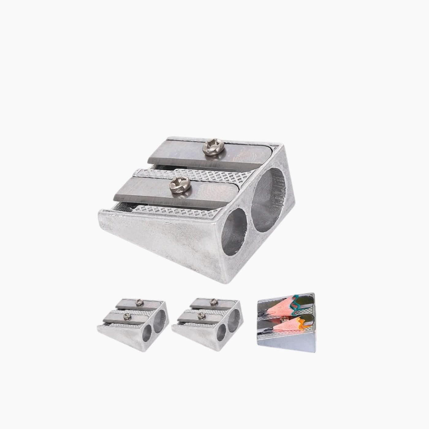 Foska Two Holes Aluminum Alloy Sharpener - Image 2
