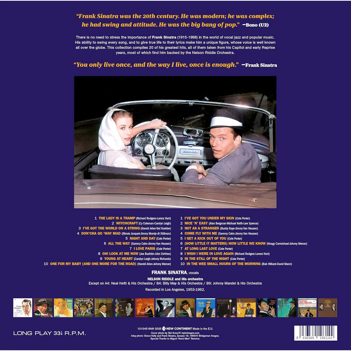 Frank Sinatra The Hits (Blue Edition) LP - Image 3
