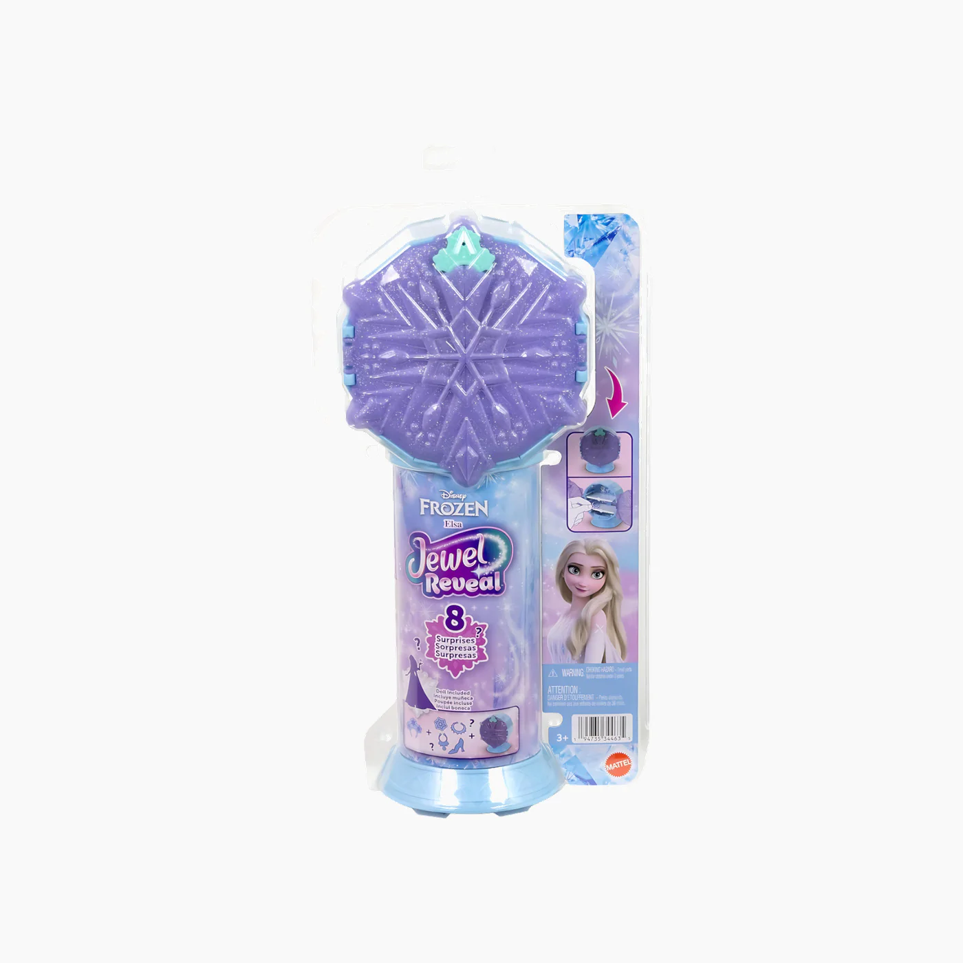 Mattel Frozen Fashion Dolls Spin And Reveal Elsa - Image 3