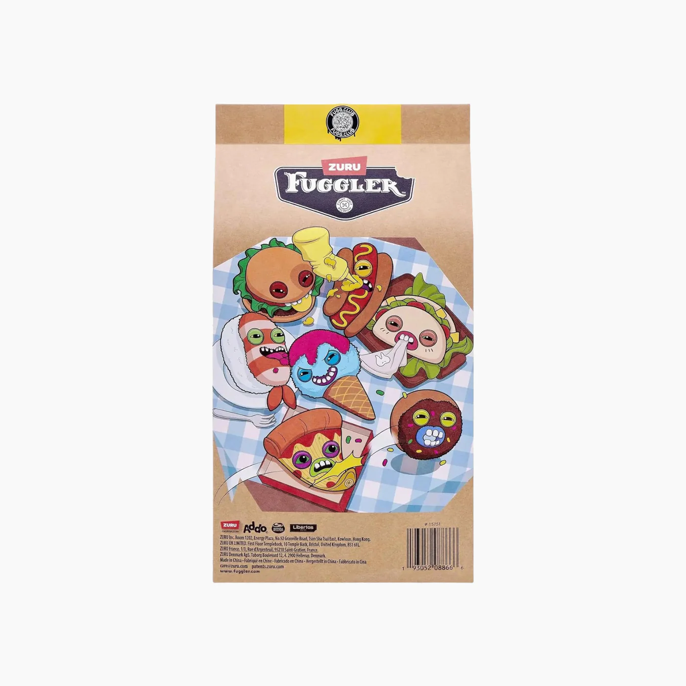 Zuru Fuggler 9-Inch Fuggalicious Series 1- Mystery Blind Bag Assortment