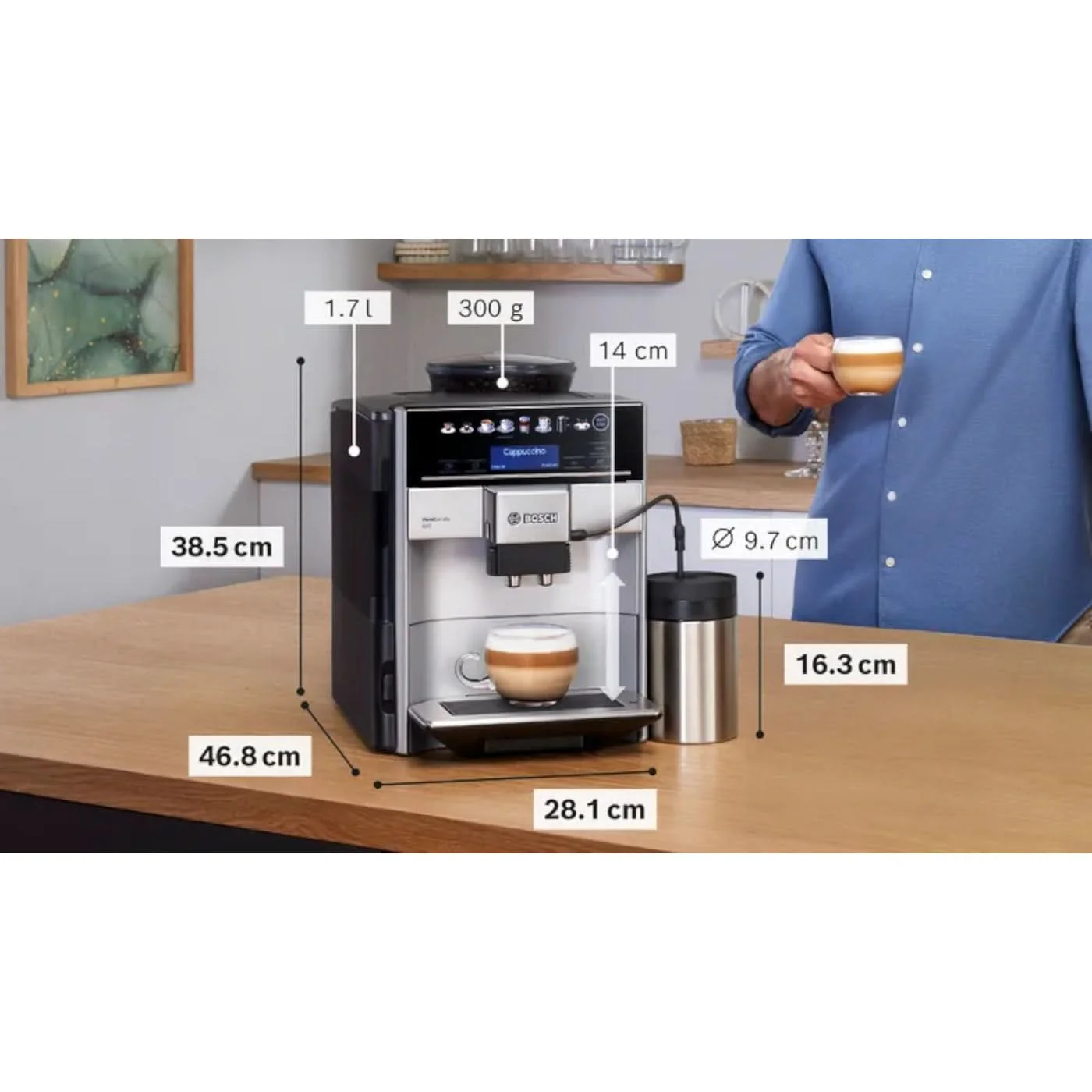 Bosch Fully Auto Espresso-Coffee Machine - Image 8