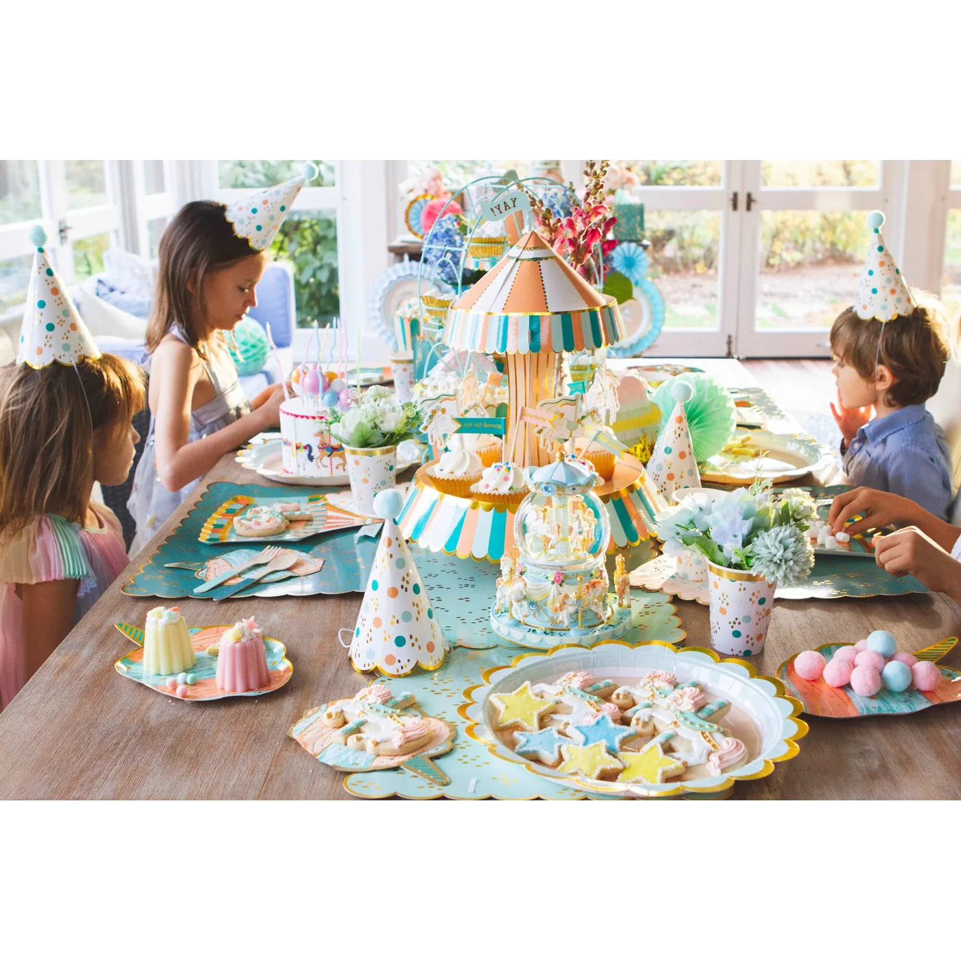 Ma Fete Carousel Cupcake Stand - 1 Piece - Image 7