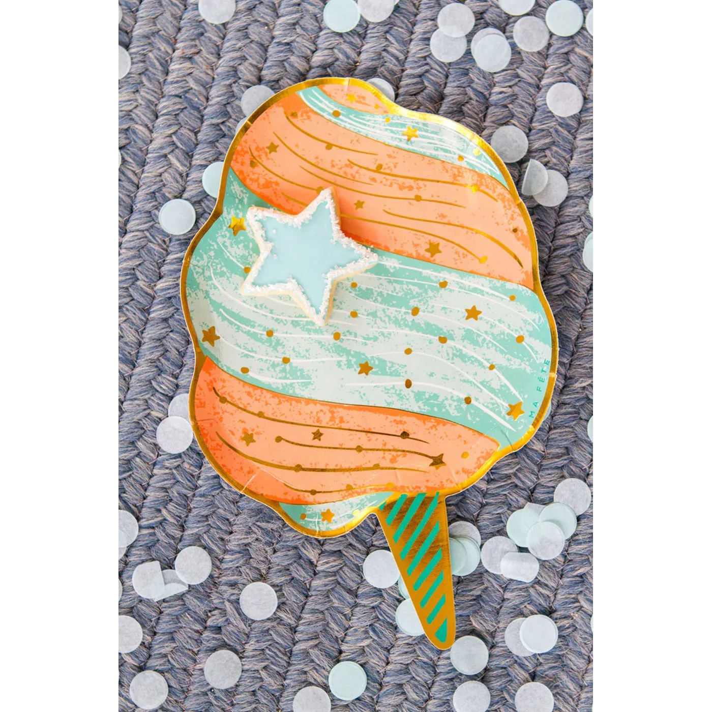 Ma Fete Cotton Candy Platesn - Set of 8 - Image 5