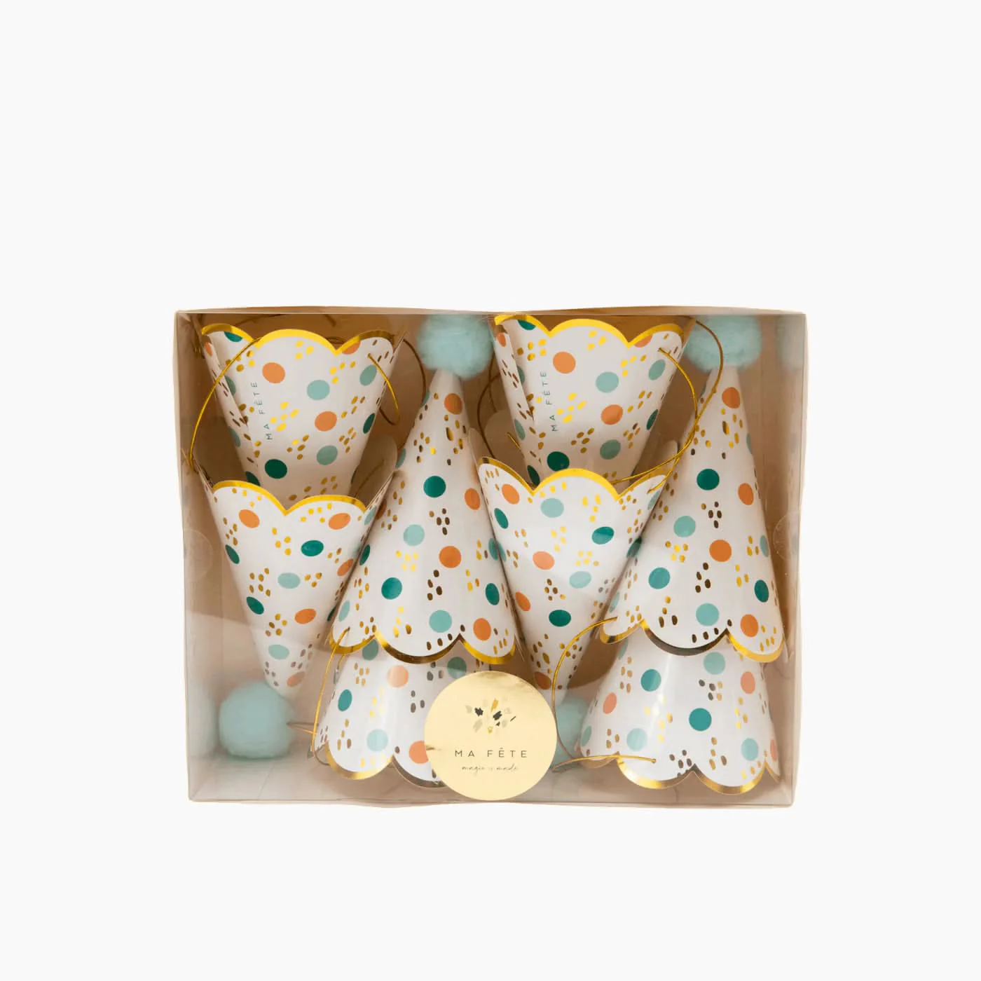 Ma Fete Party Hats - Set of 8 - Image 2