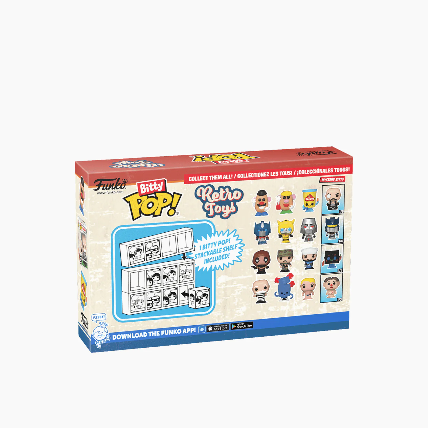 Funko Bitty Pop! Retro Toys Hasbro- Mr. Potato Head 4-Pack Series 1 - Image 2