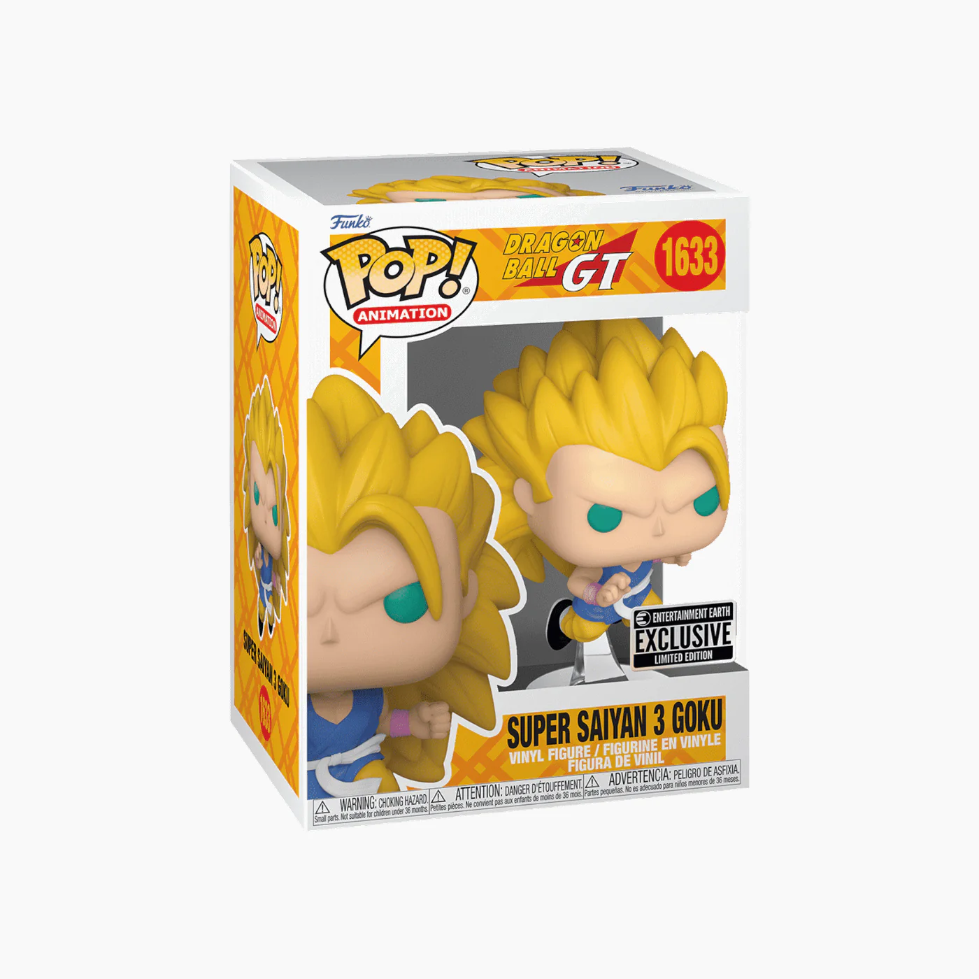 Funko Pop! Animation: Dragon Ball Gt- Super Saiyan 3 Goku Special Edition - Image 2