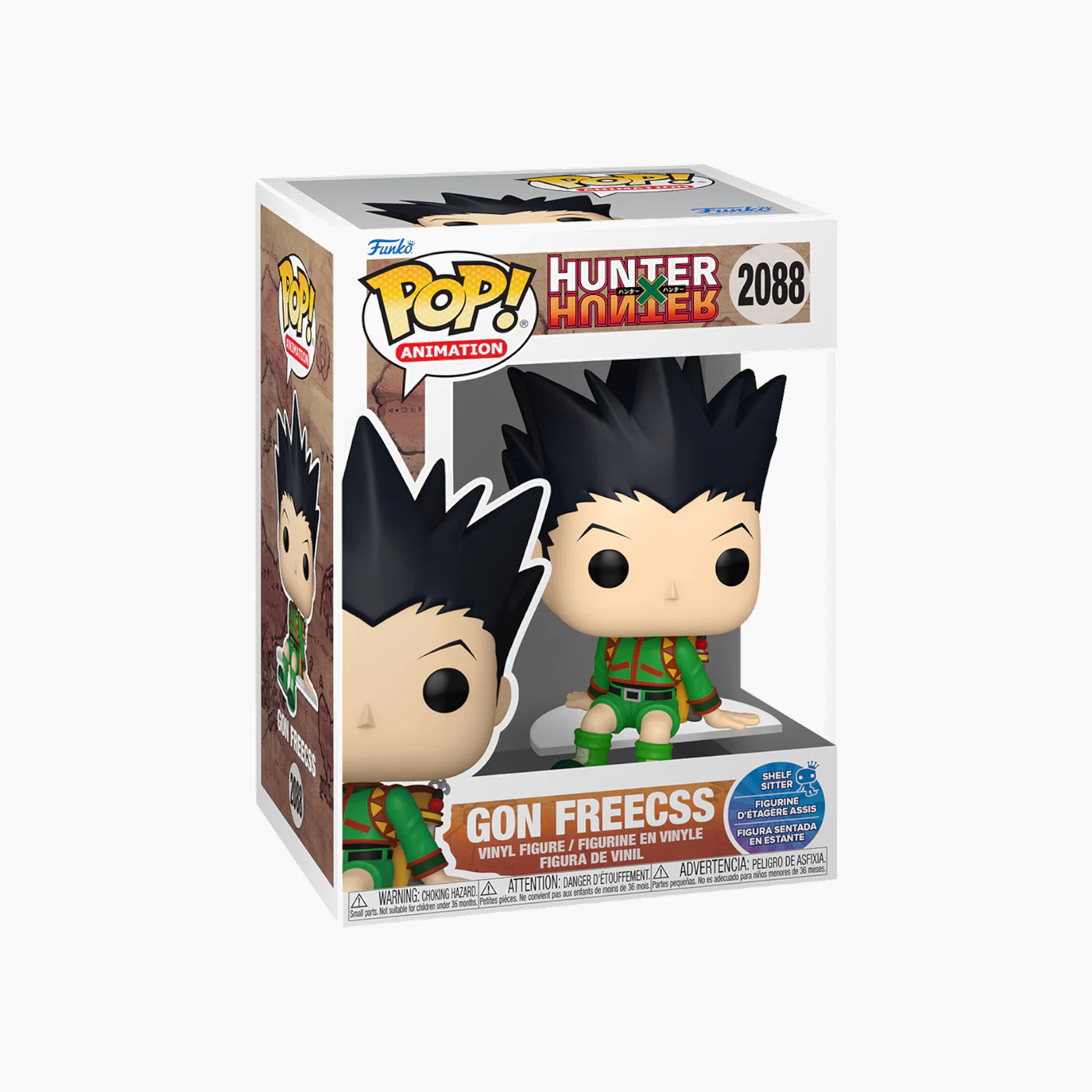 Funko Pop! Animation: Hunter X Hunter- Gon Freecss Shelf Sitter - Image 2