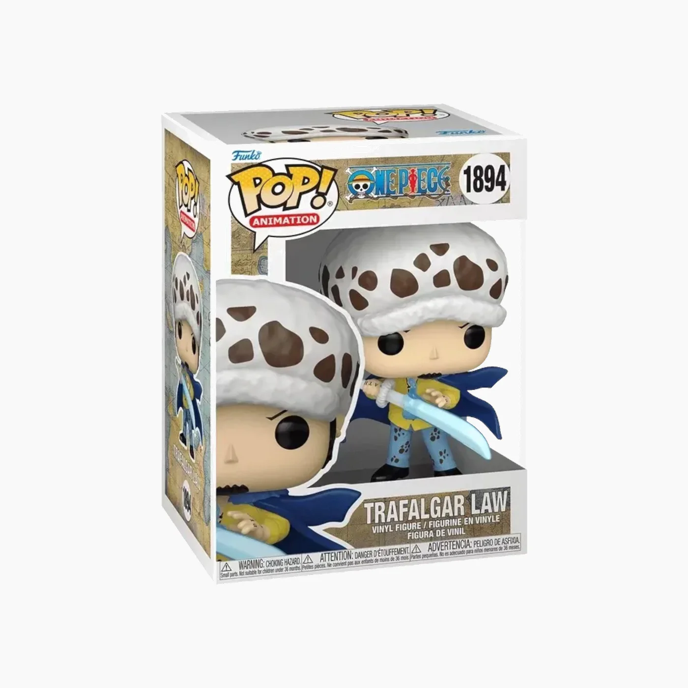 Funko Pop! Animation: One Piece- Law With Blue Anesthesia - Image 2