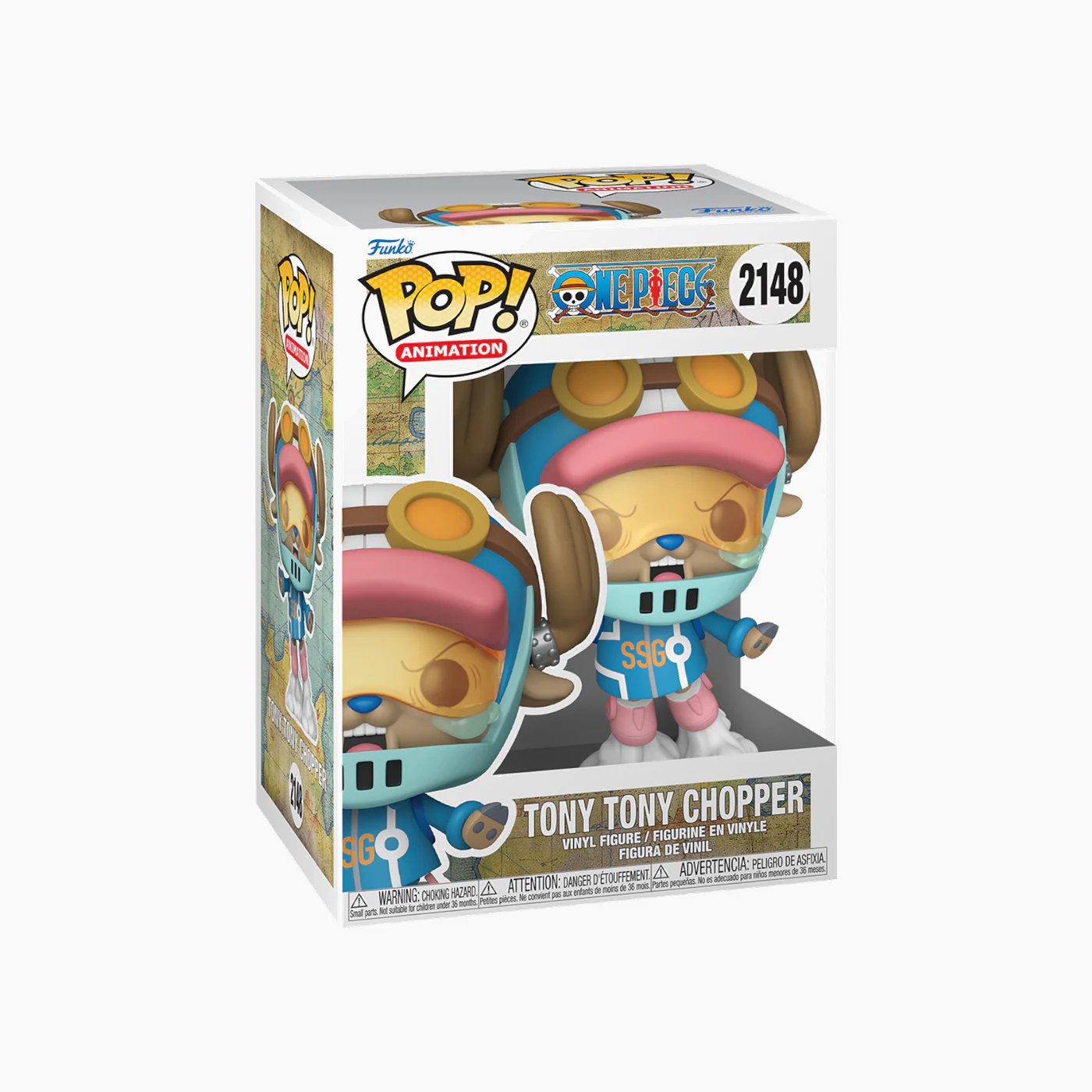 Funko Pop! Animation: One Piece- Tony Tony Chopper Egghead - Image 2