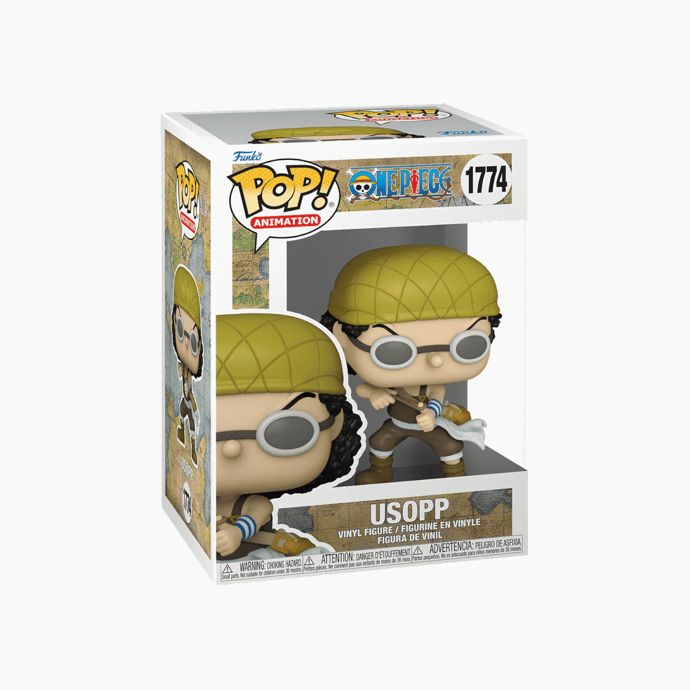 Funko Pop! Animation: One Piece- Usopp With Rubber Band - Image 2