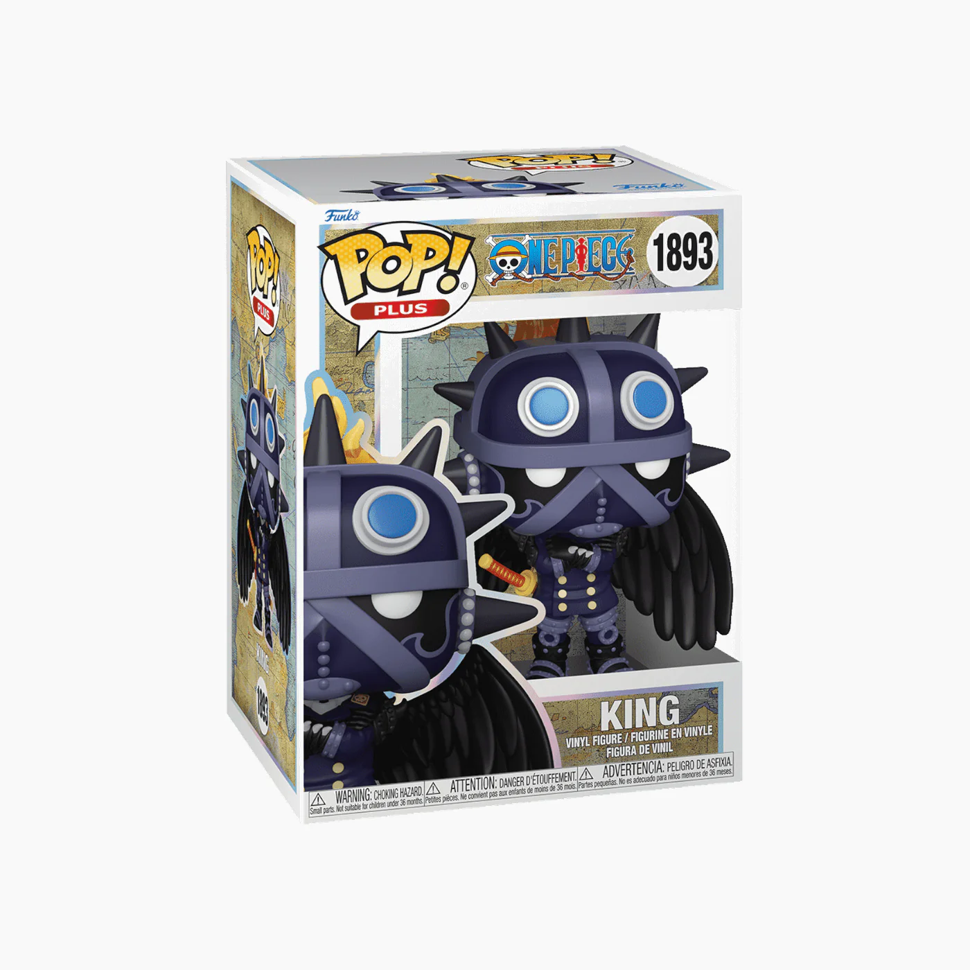Funko Pop Plus! Animation: One Piece- King - Image 2