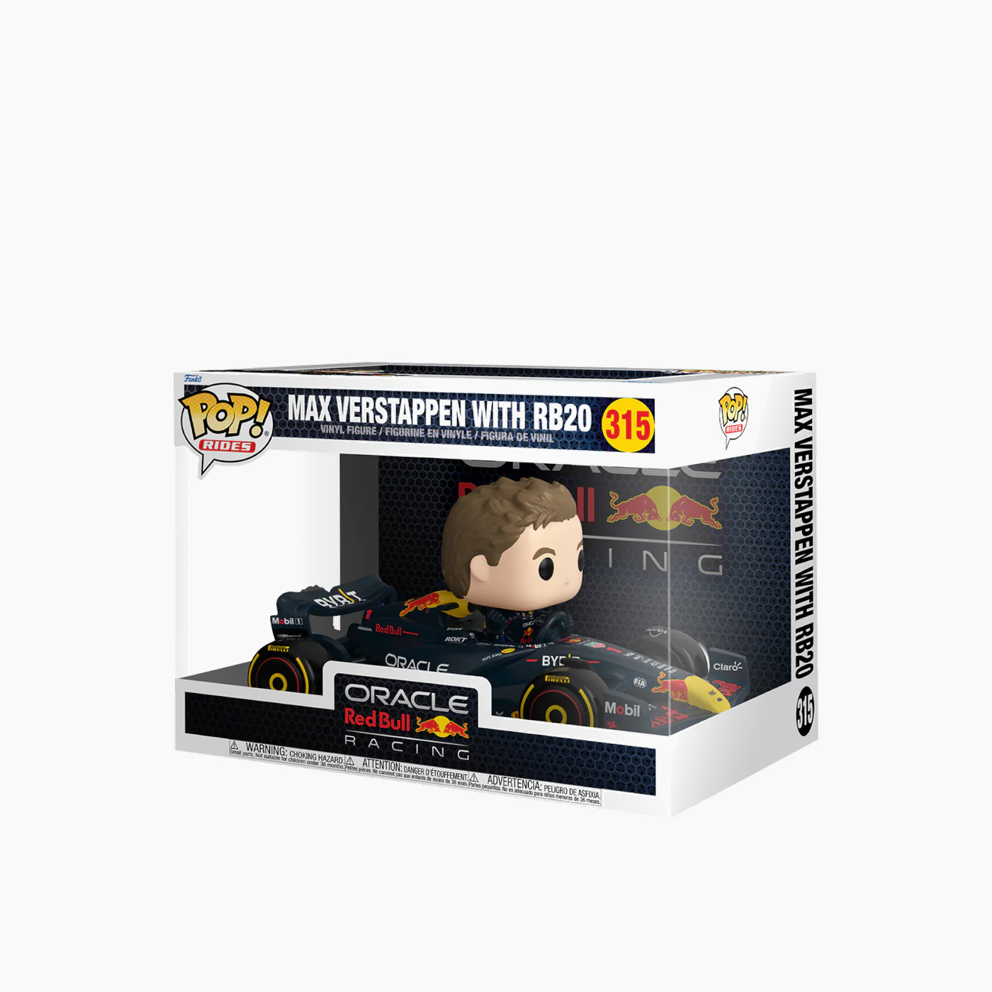 Funko Pop! Rides Super Deluxe Formula 1: Red Bull- Max Verstappen With Rb20 - Image 2