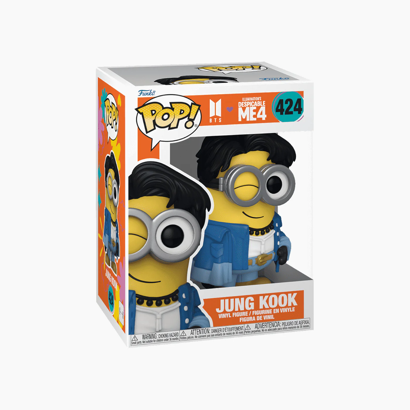 Funko Pop! Rocks: Bts X Despicable Me 4- Jung Kook Minion - Image 2