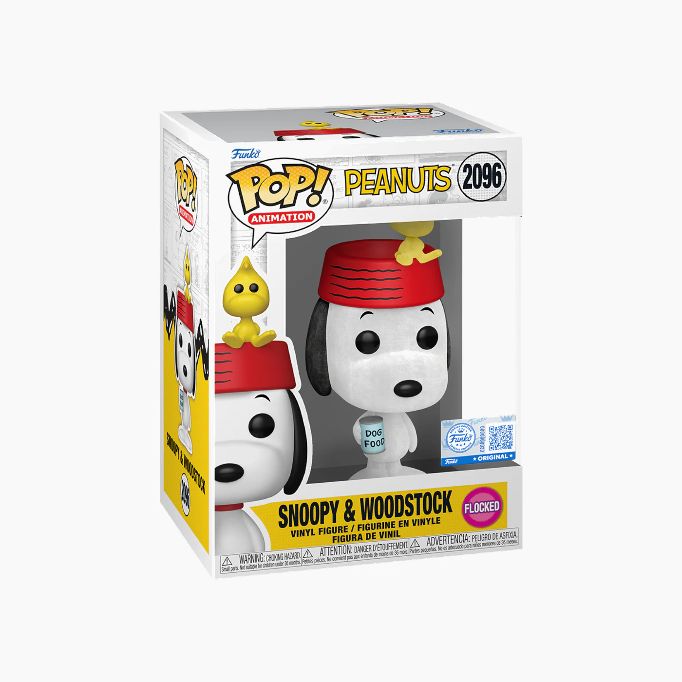 Funko Pop! Tv: Peanuts- Snoopy & Woodstock Flocked - Image 2
