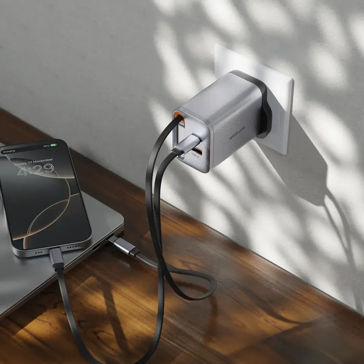 Green Lion GaN Wall Charger - Image 3