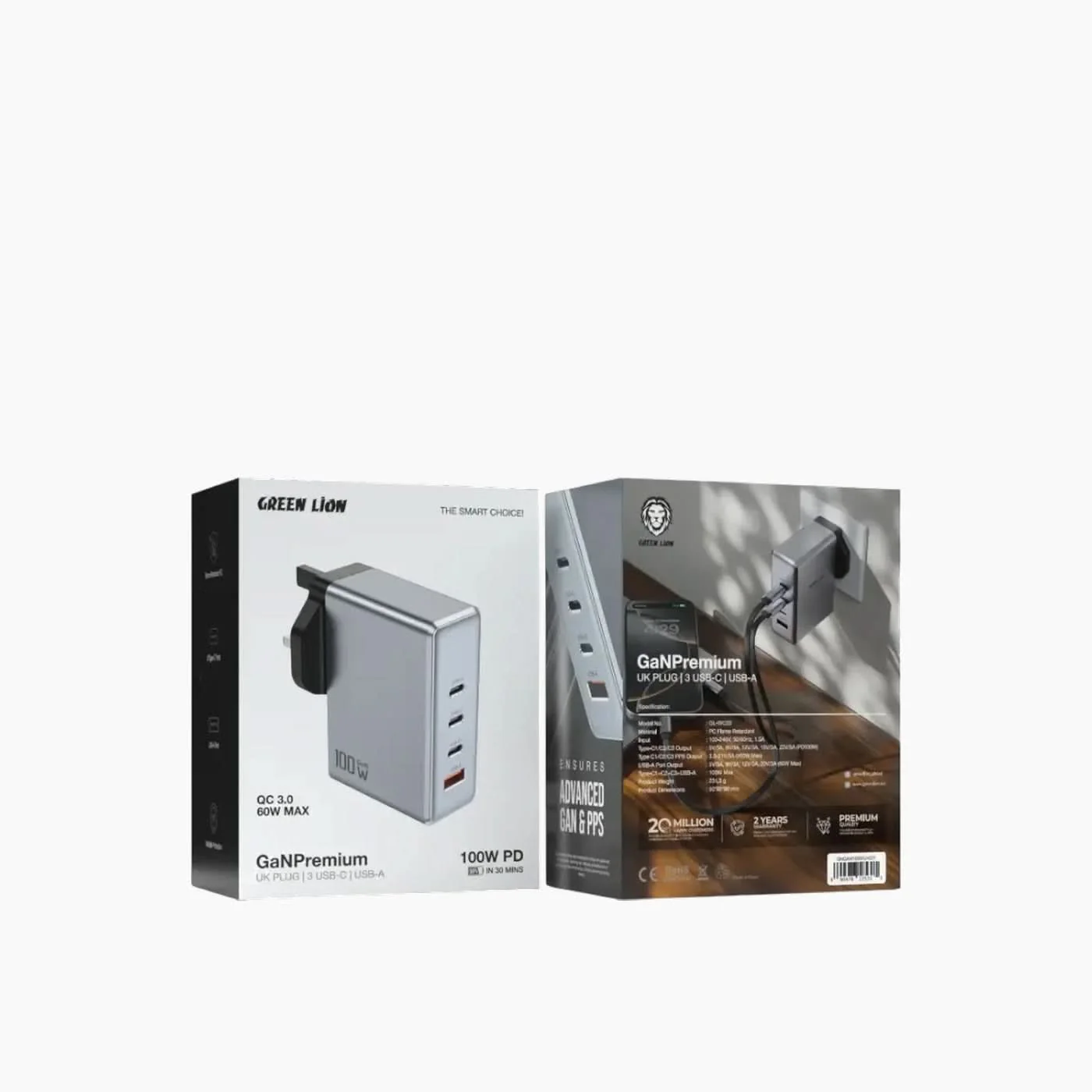 Green Lion GaN Wall Charger - Image 5