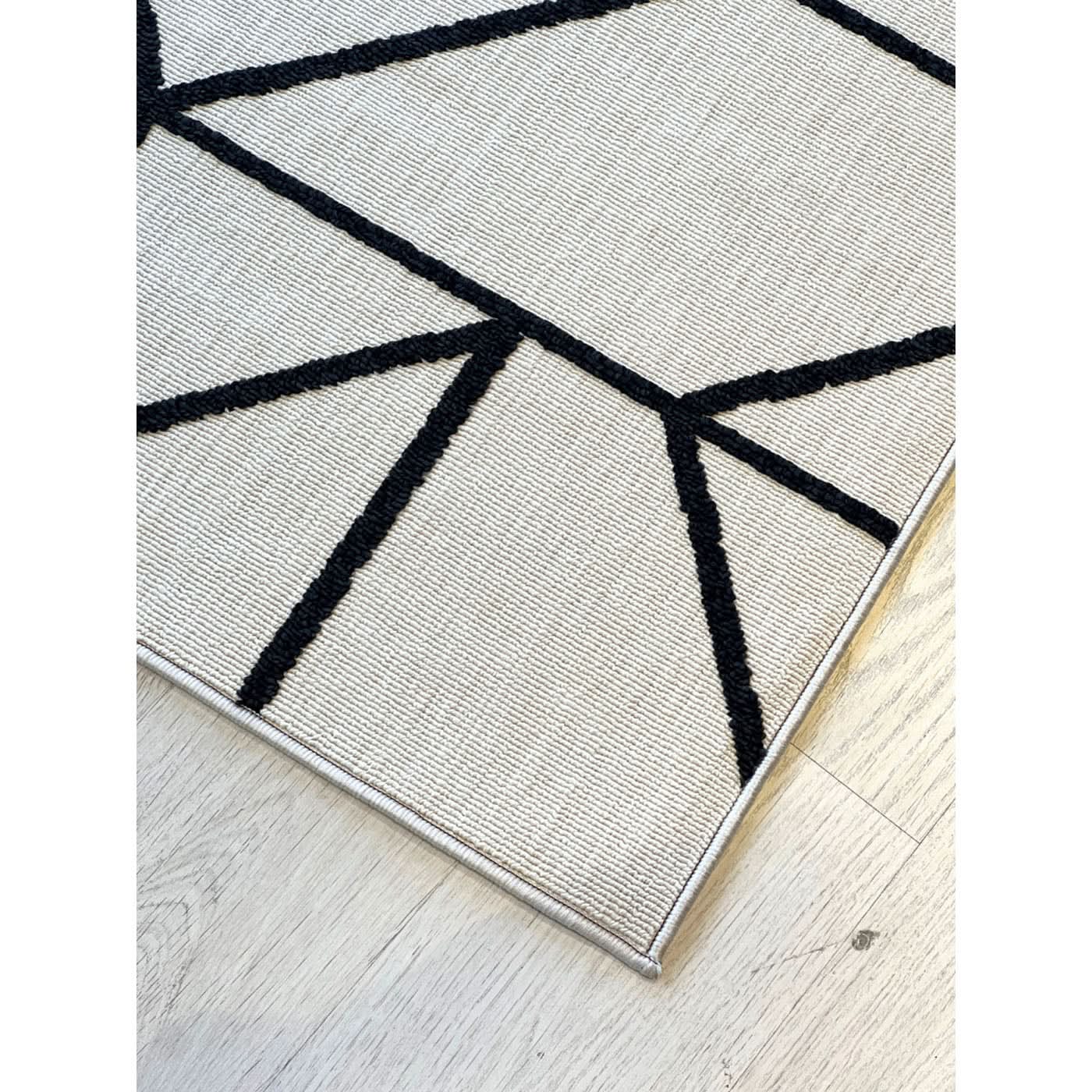 Spazio Home Mono Grid Rug - Image 4