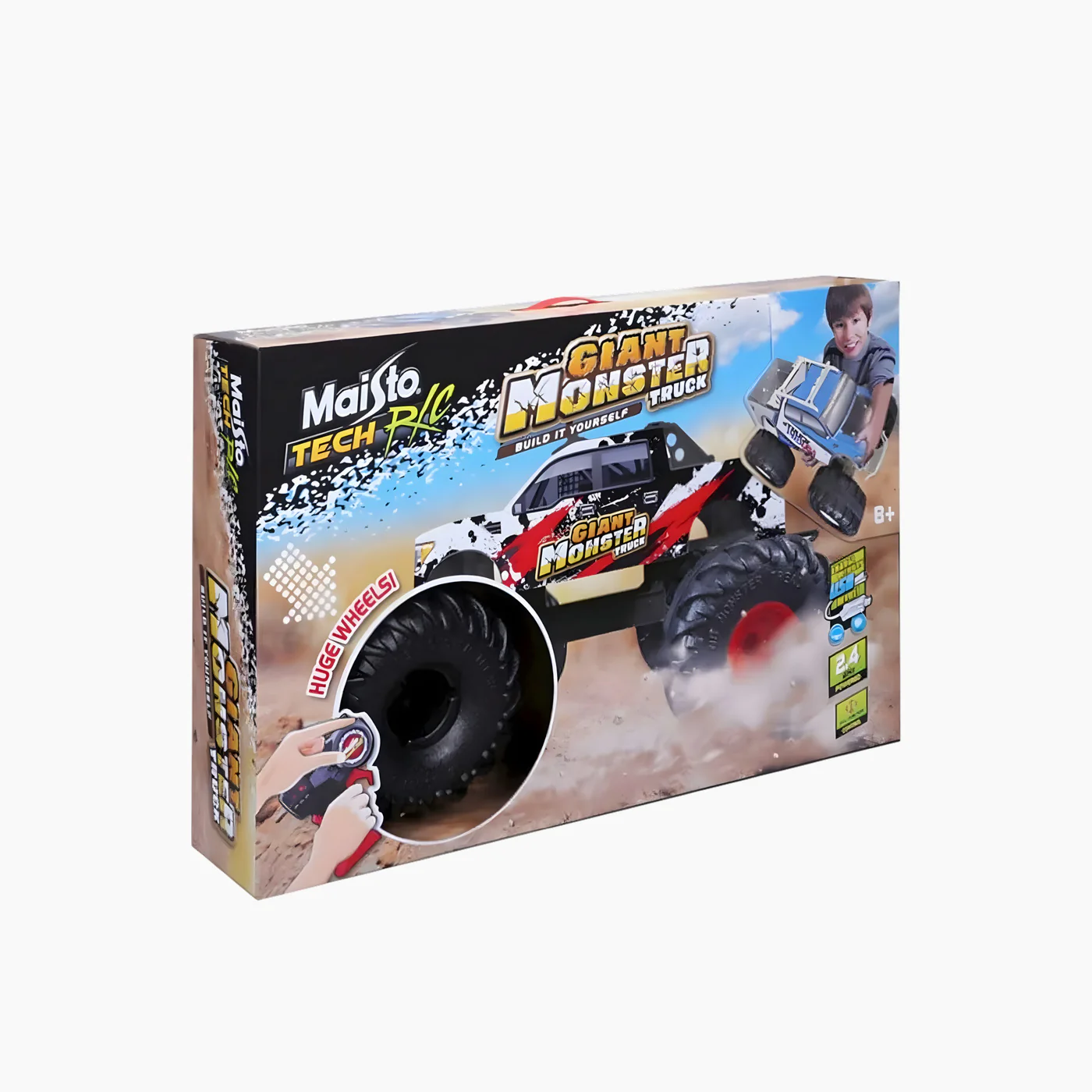 Maisto Burago Giant Monster Truck 2.4 GHz (USB Rechargeable Vehicle) - Image 5