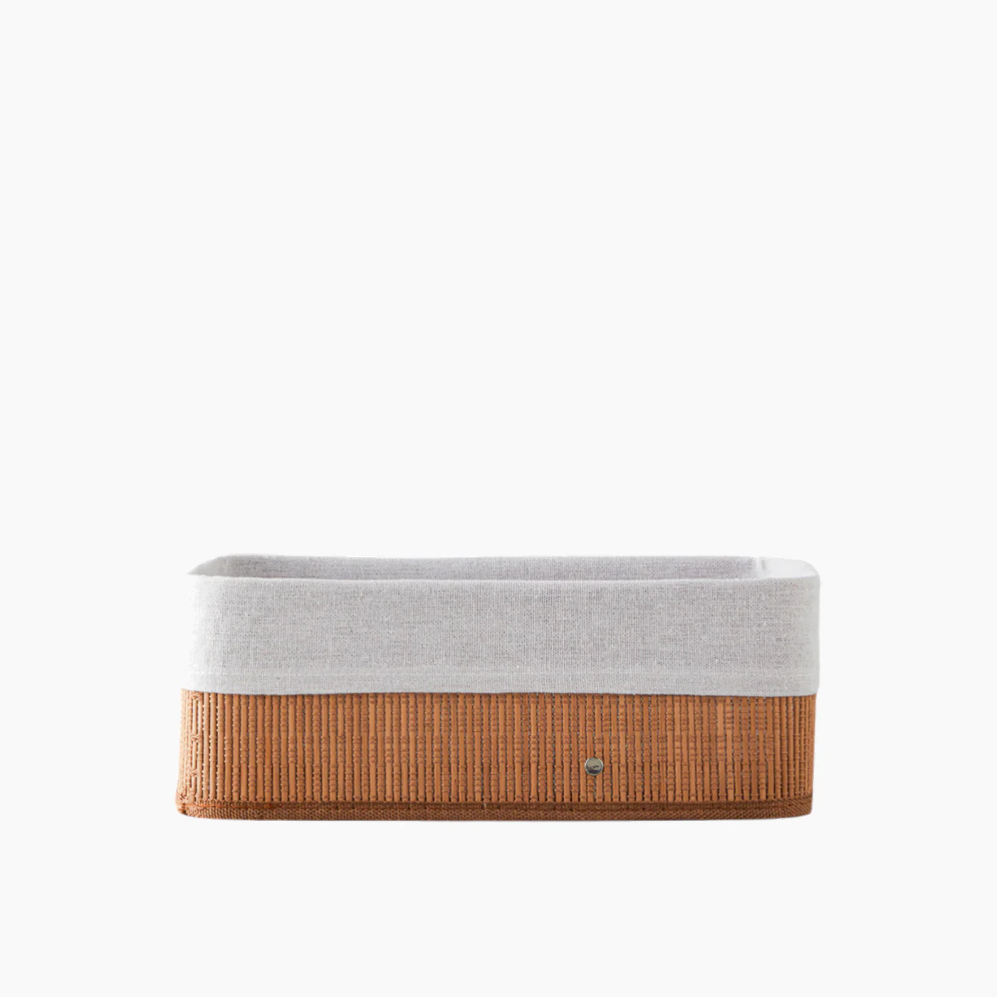 EH Living Gina Bamboo Basket Light Brown - Image 2