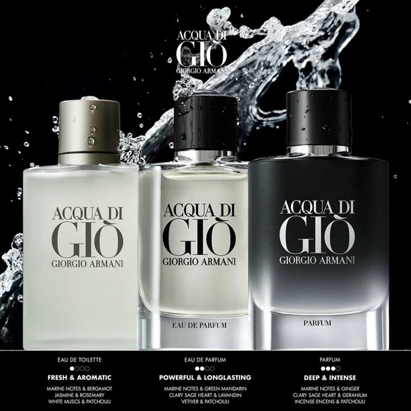 Giorgio Armani Acqua Di Gio Parfum 100Ml For Men - Image 8