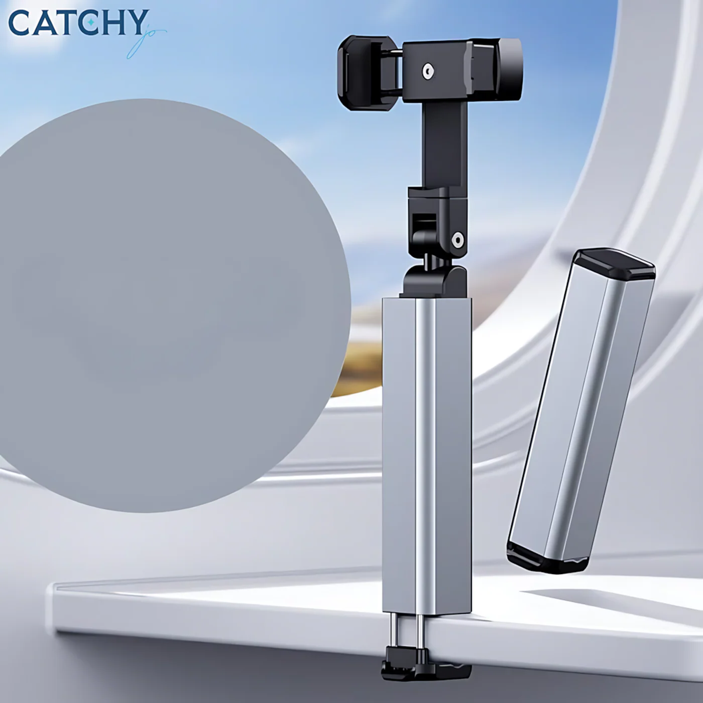 GOJI Portable 360° Rotating Travel Mobile Phone Holder - Image 4
