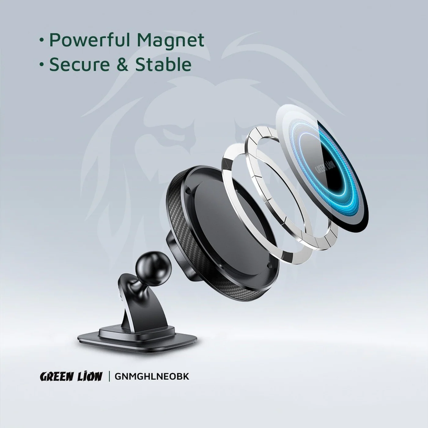 Green Lion Neo MagSafe Car Phone Mount - Image 4