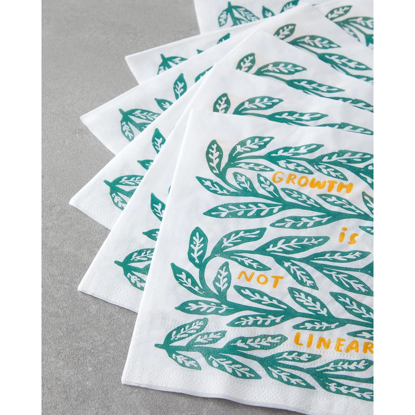 EH Living Growleaf Paper 20 pcs Napkin 33x33 cm Green - Image 3