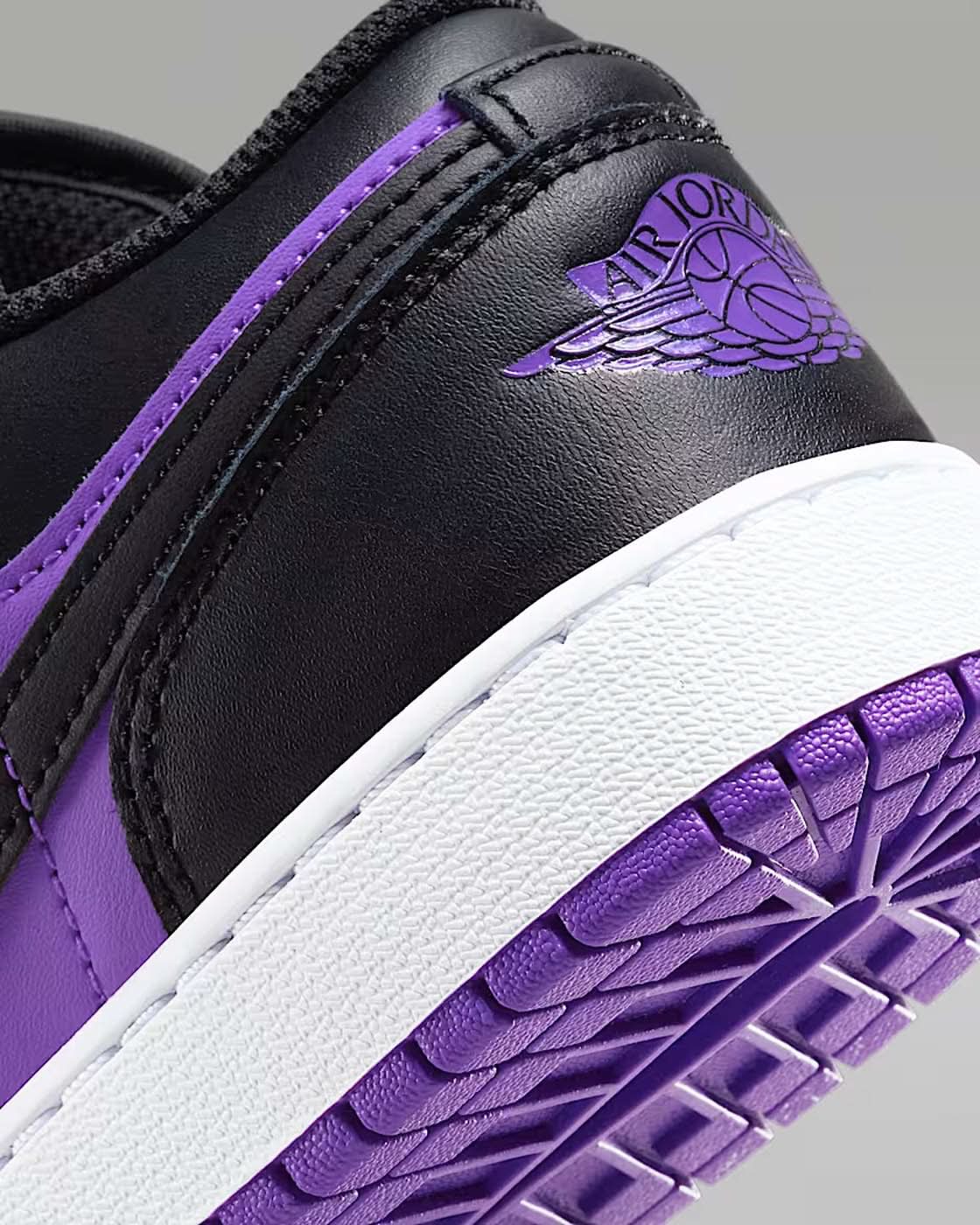 Air Jordan 1 Low Purple Venom Shoes - Image 8