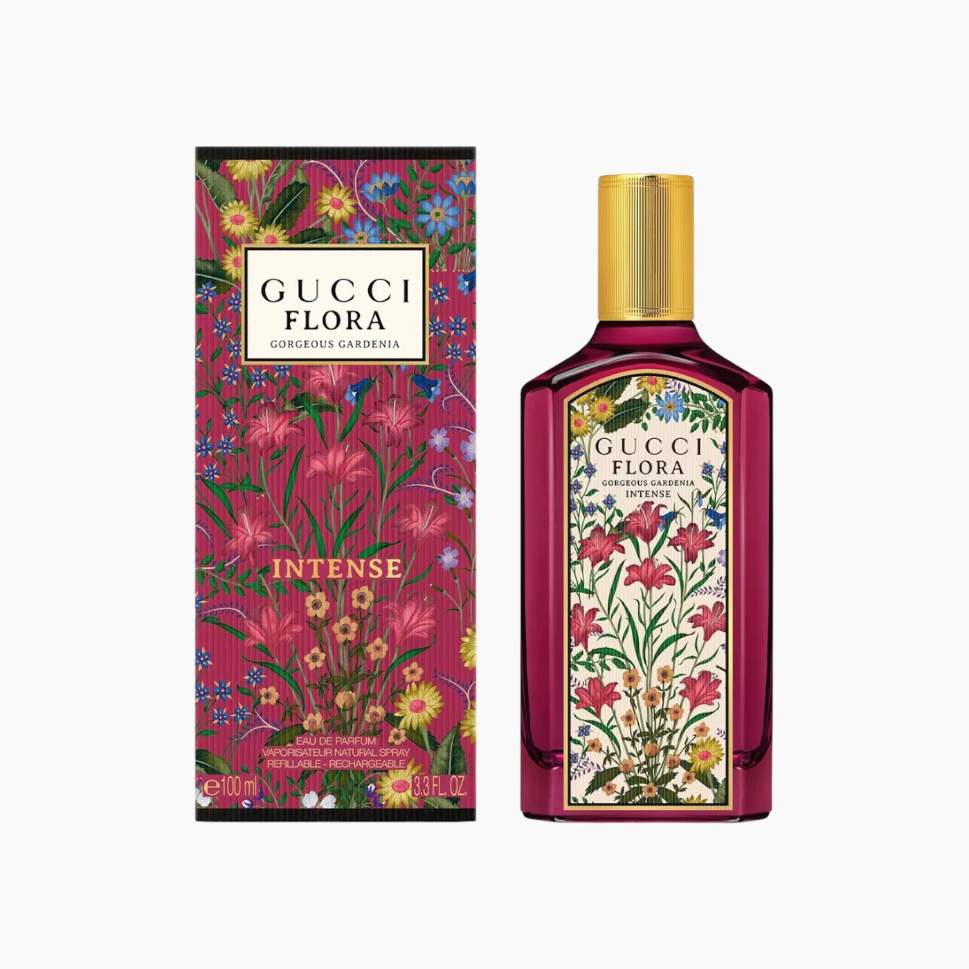 Gucci Flora Gorgeous Gardenia Intense EDP For Women - Image 4