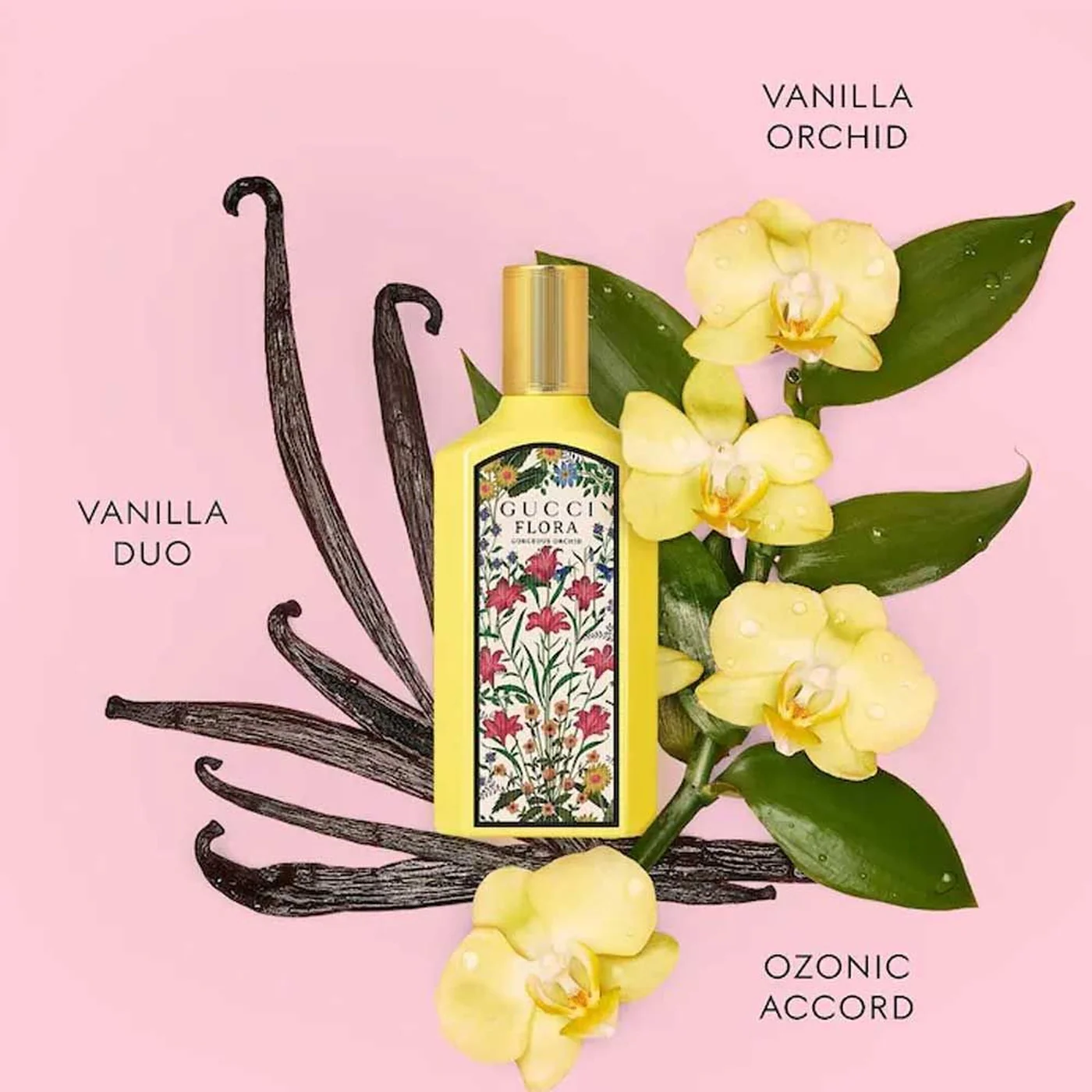 Gucci Flora Gorgeous Orchid EDP 100Ml For Women - Image 3