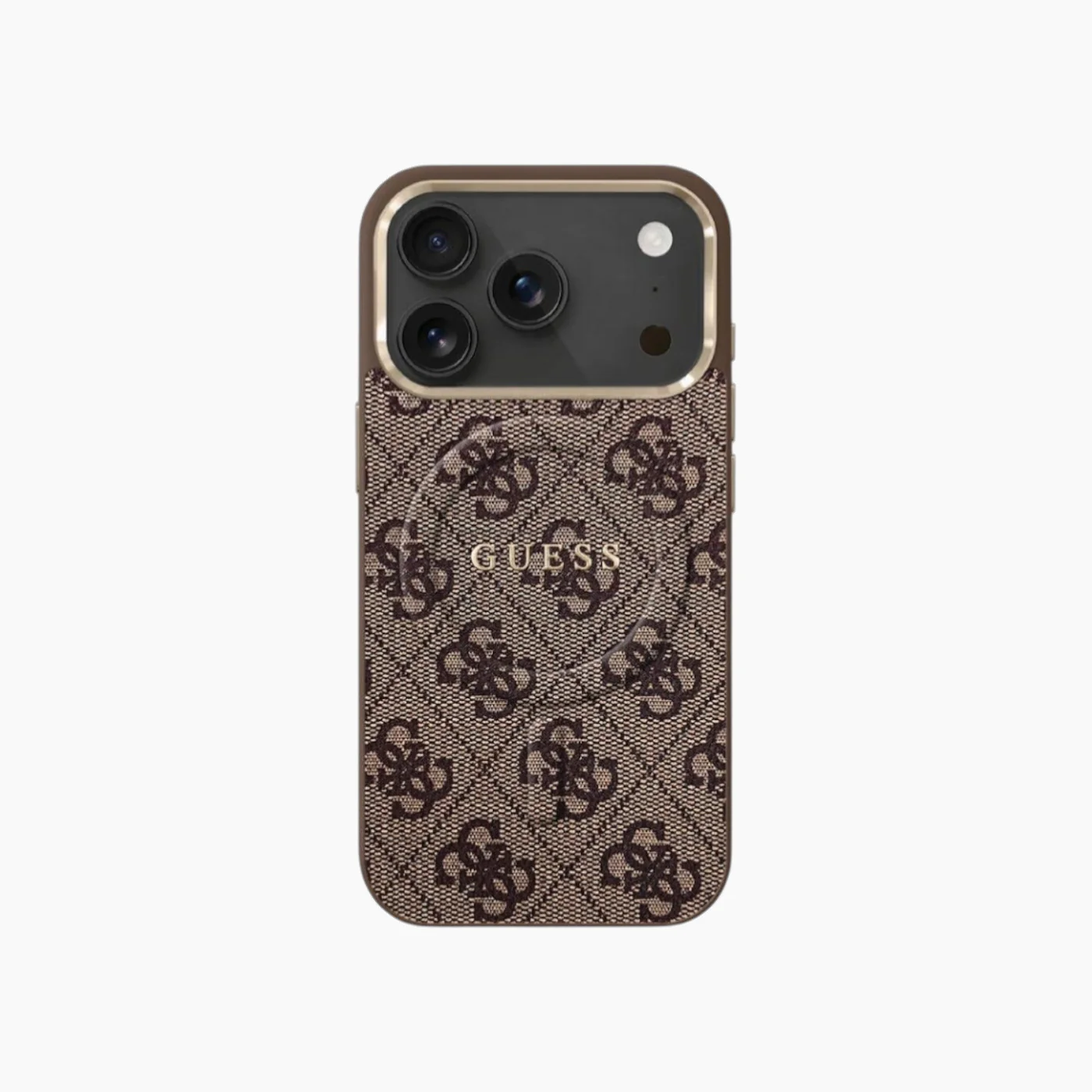 GUESS iPhone 4G Leather Metal Hardware Case