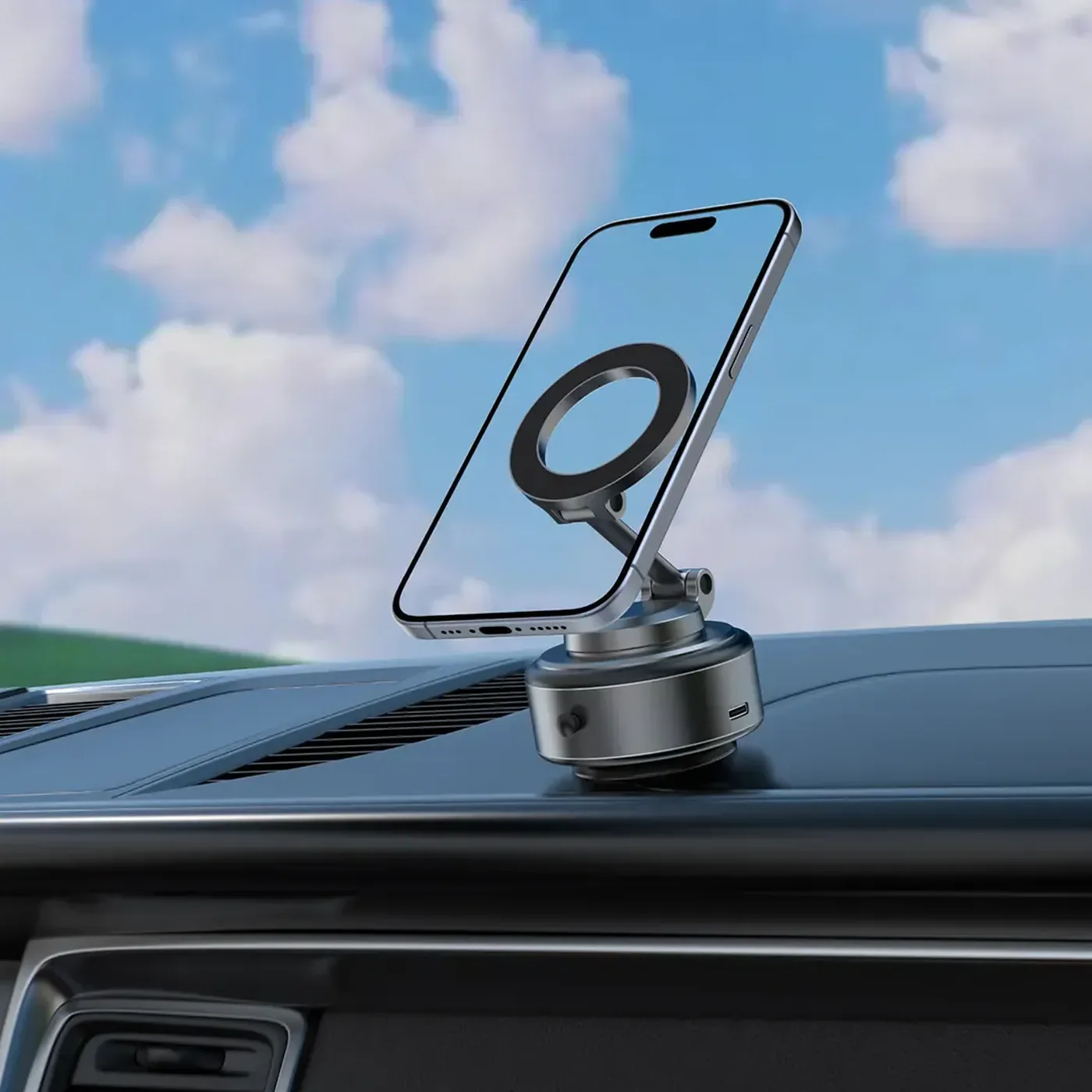 Green Lion Auto Suction Phone Holder - Image 17