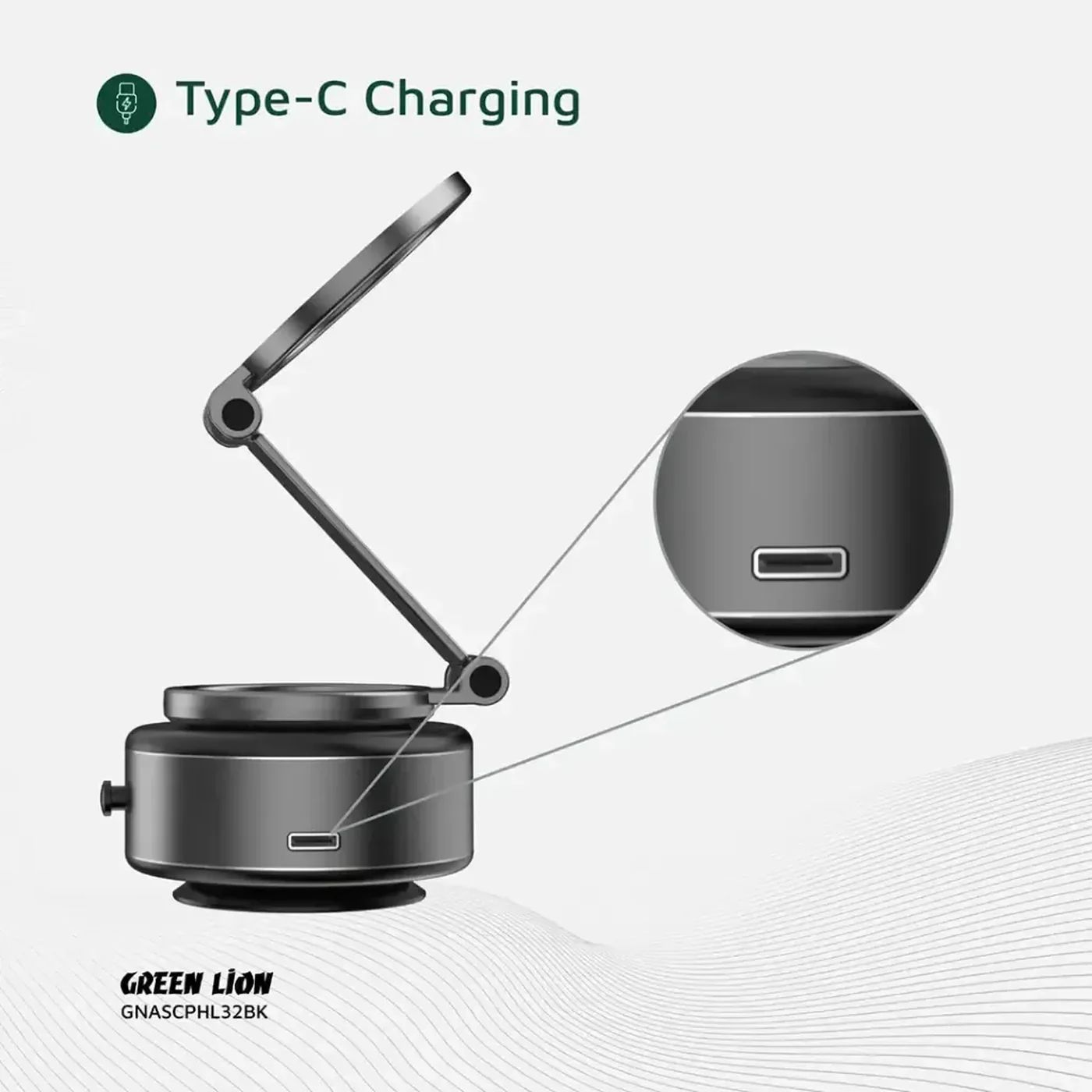 Green Lion Auto Suction Phone Holder - Image 22