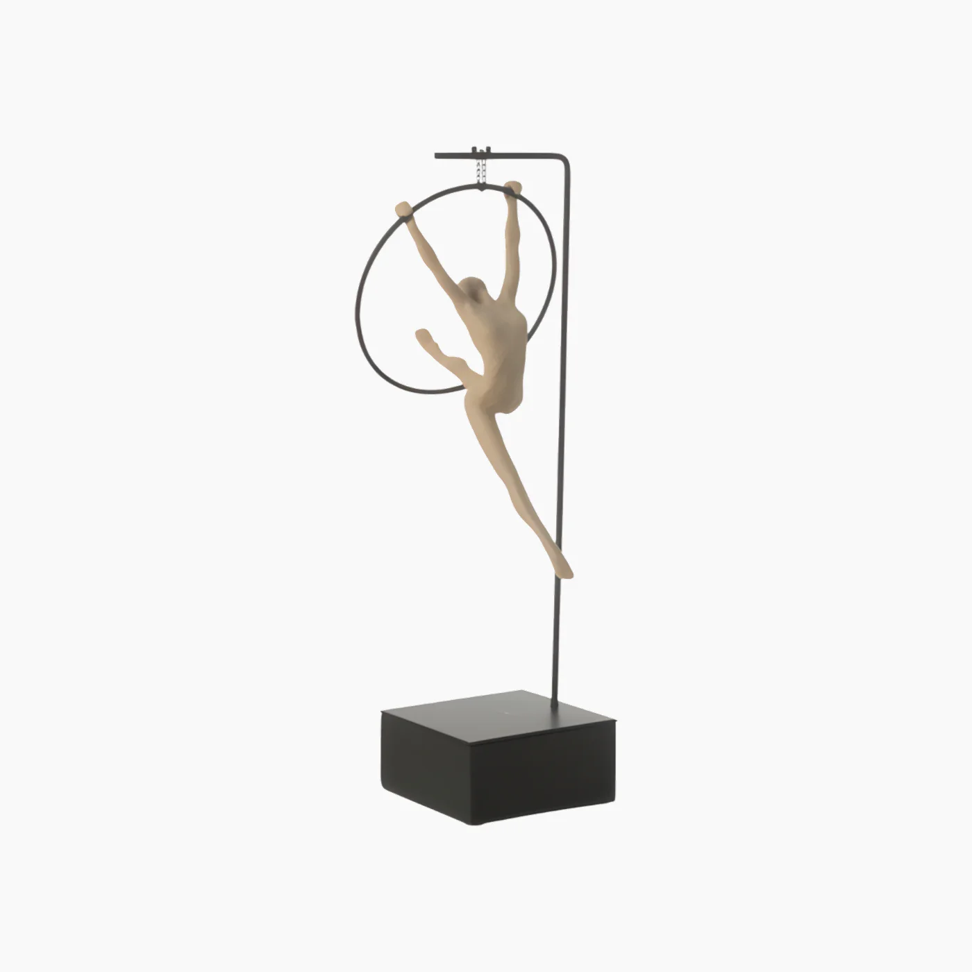 Gymnast Hoop Sculpture