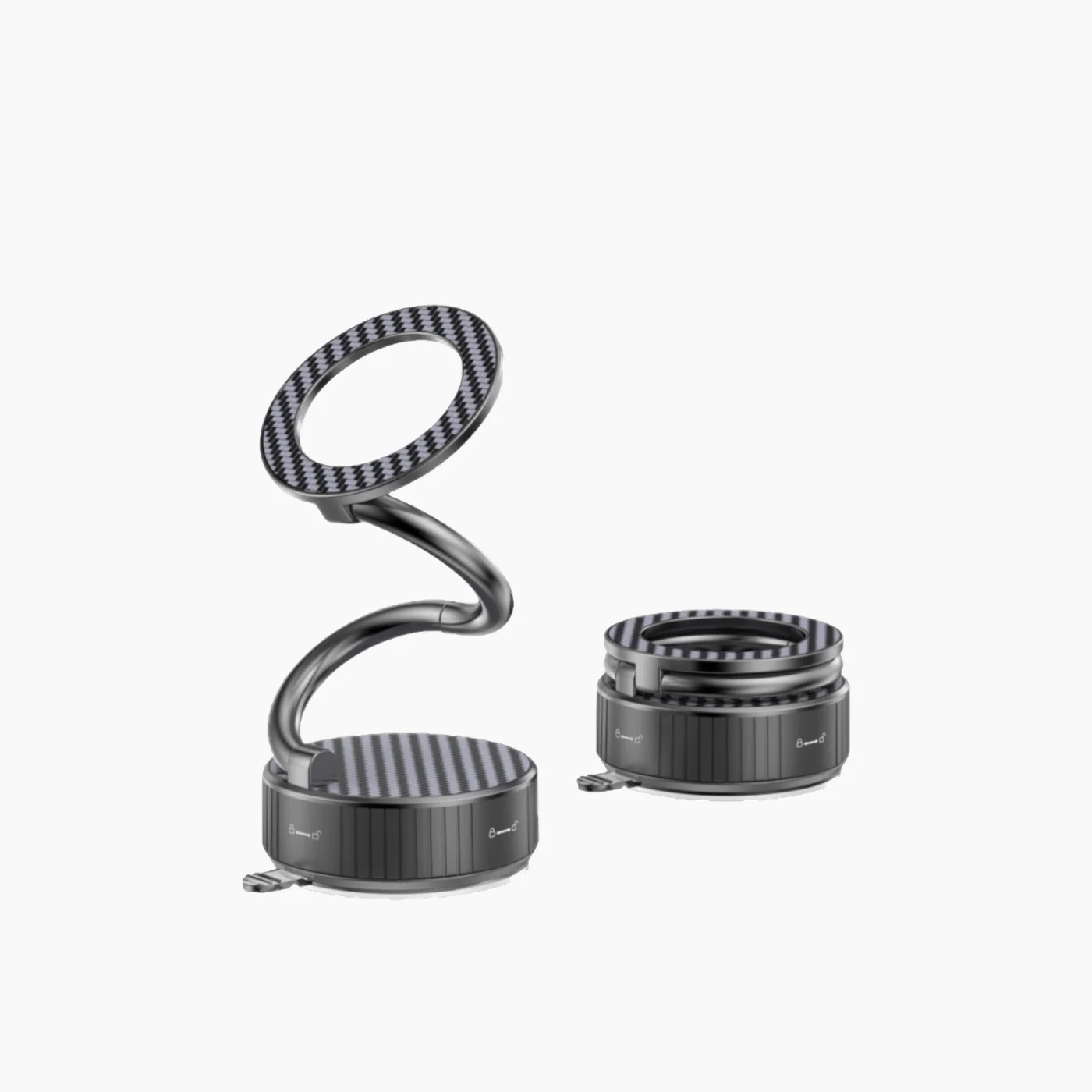 H3 Metal Magnetic 360-Degree Rotating Car Phone Holder
