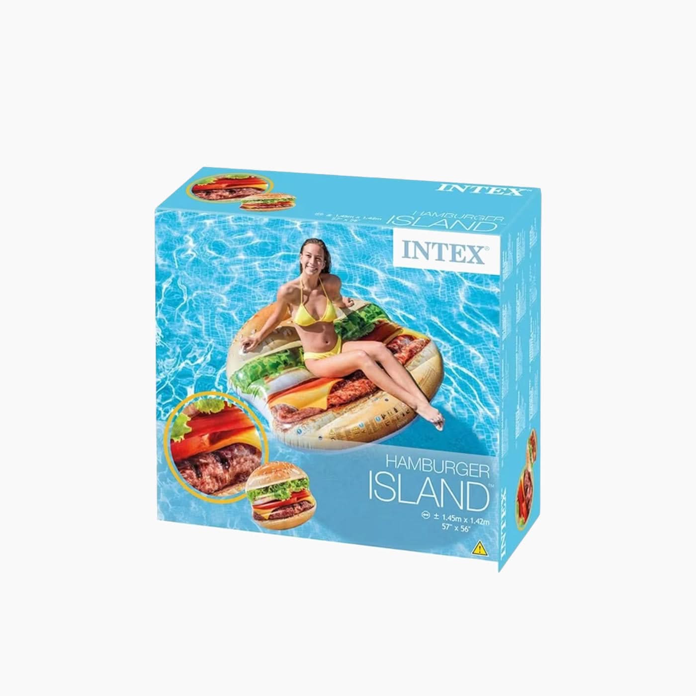 Intex Hamburger Island Float - Image 3