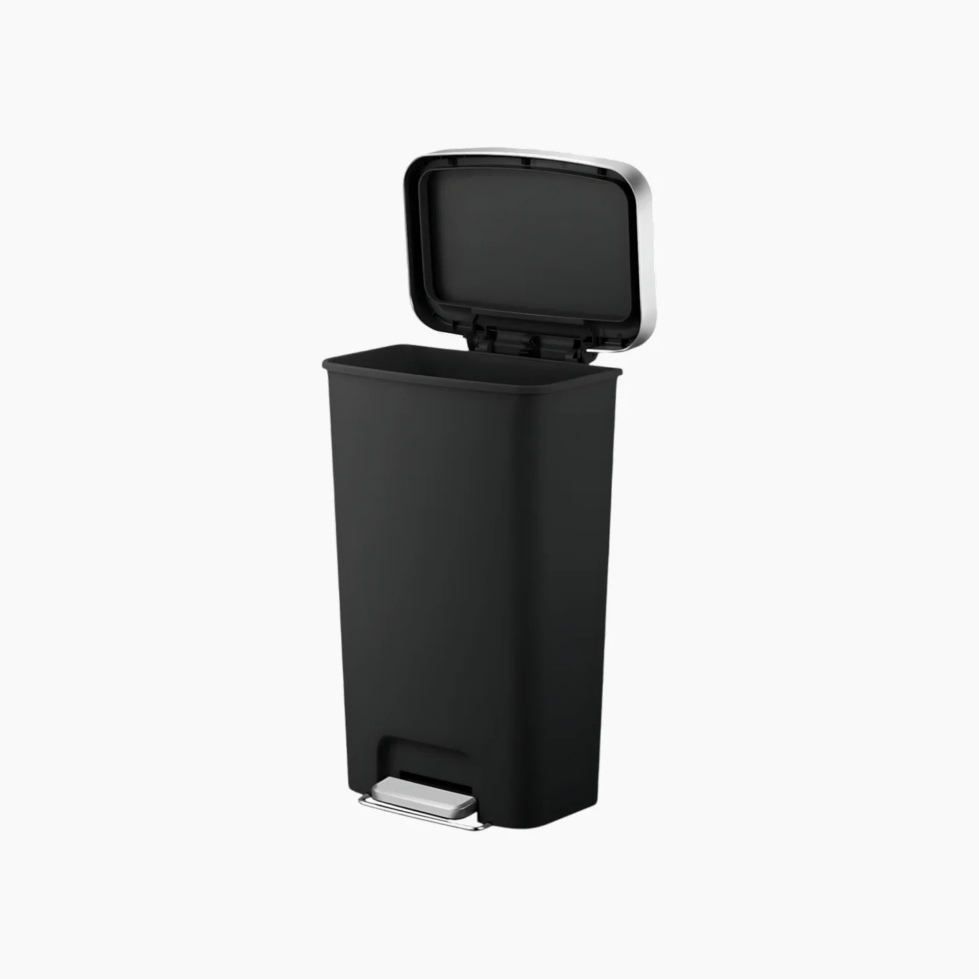 EKO Hana Step Bin 45L Black - Image 3