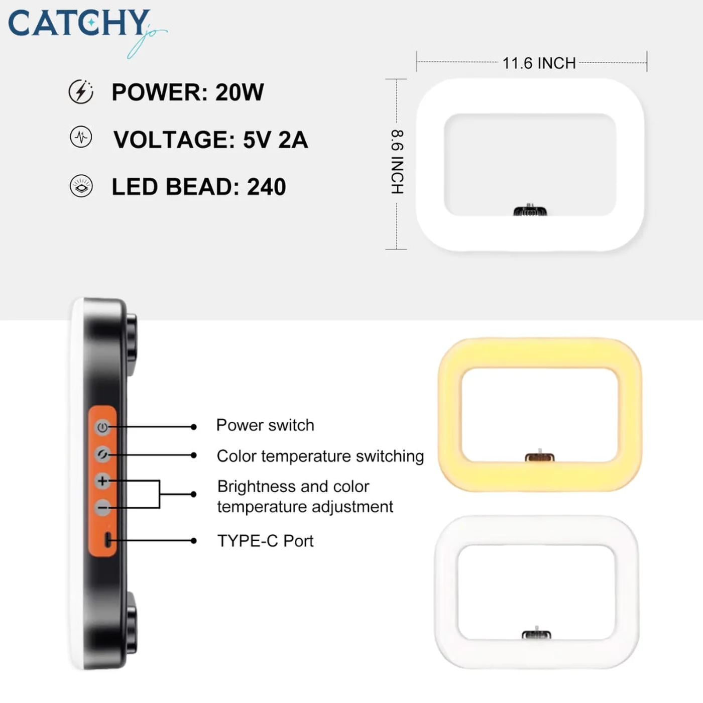 Handheld Portable Ring Fill Light - Image 5