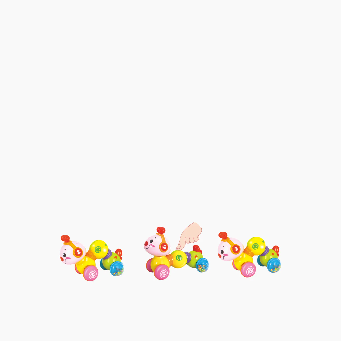 Hola Happy Wiggle Worm Toy - Image 3