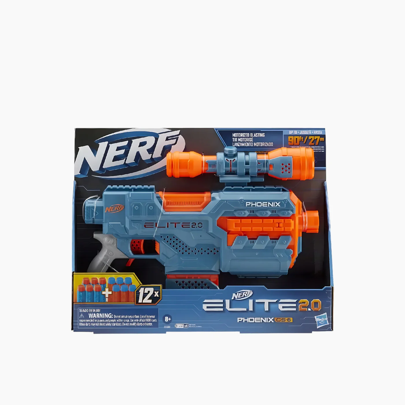 Hasbro Nerf Elite 2.0 Phoenix CS-6 Blaster - Image 3