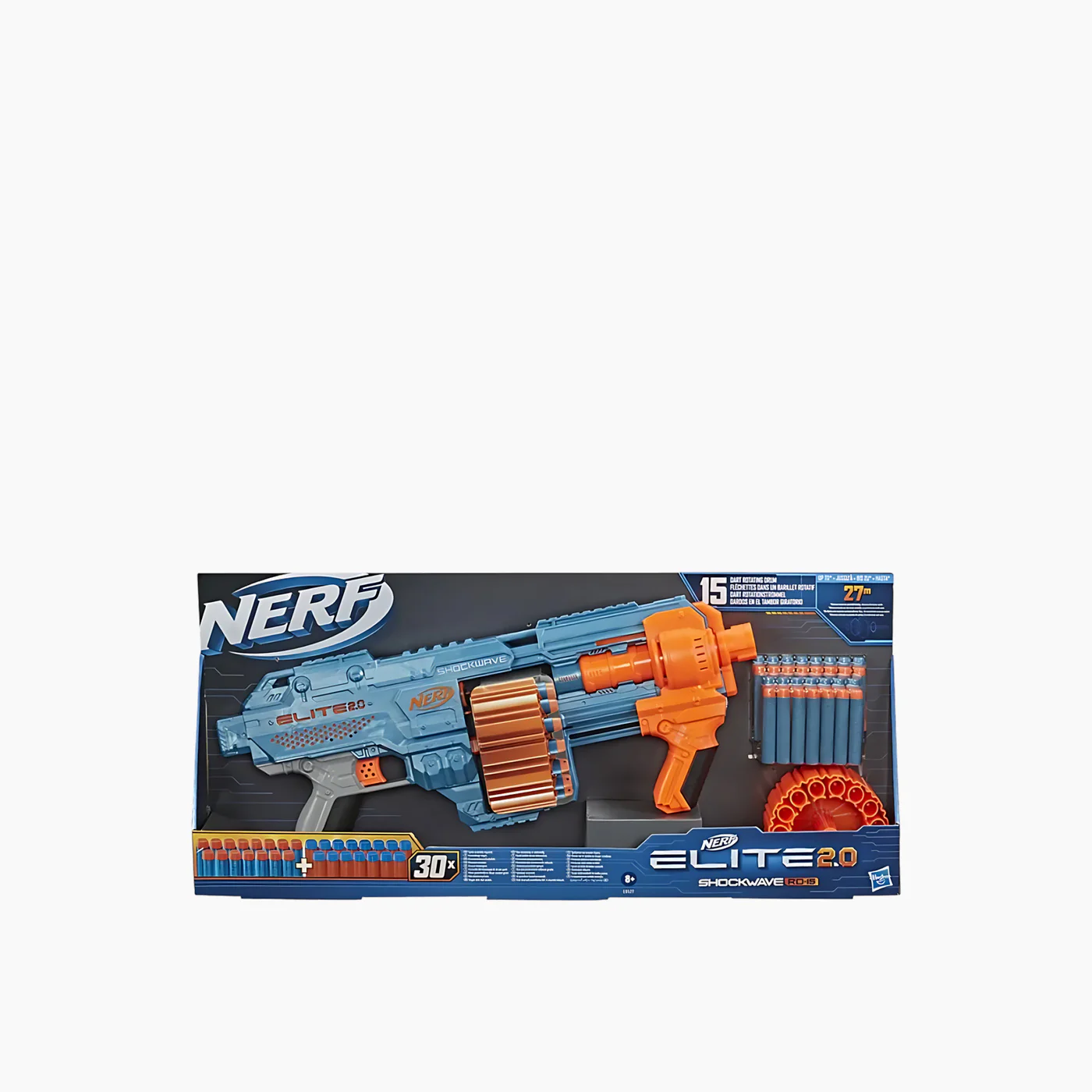 Hasbro Nerf Elite 2.0 Shockwave RD-15 Blaster - Image 3