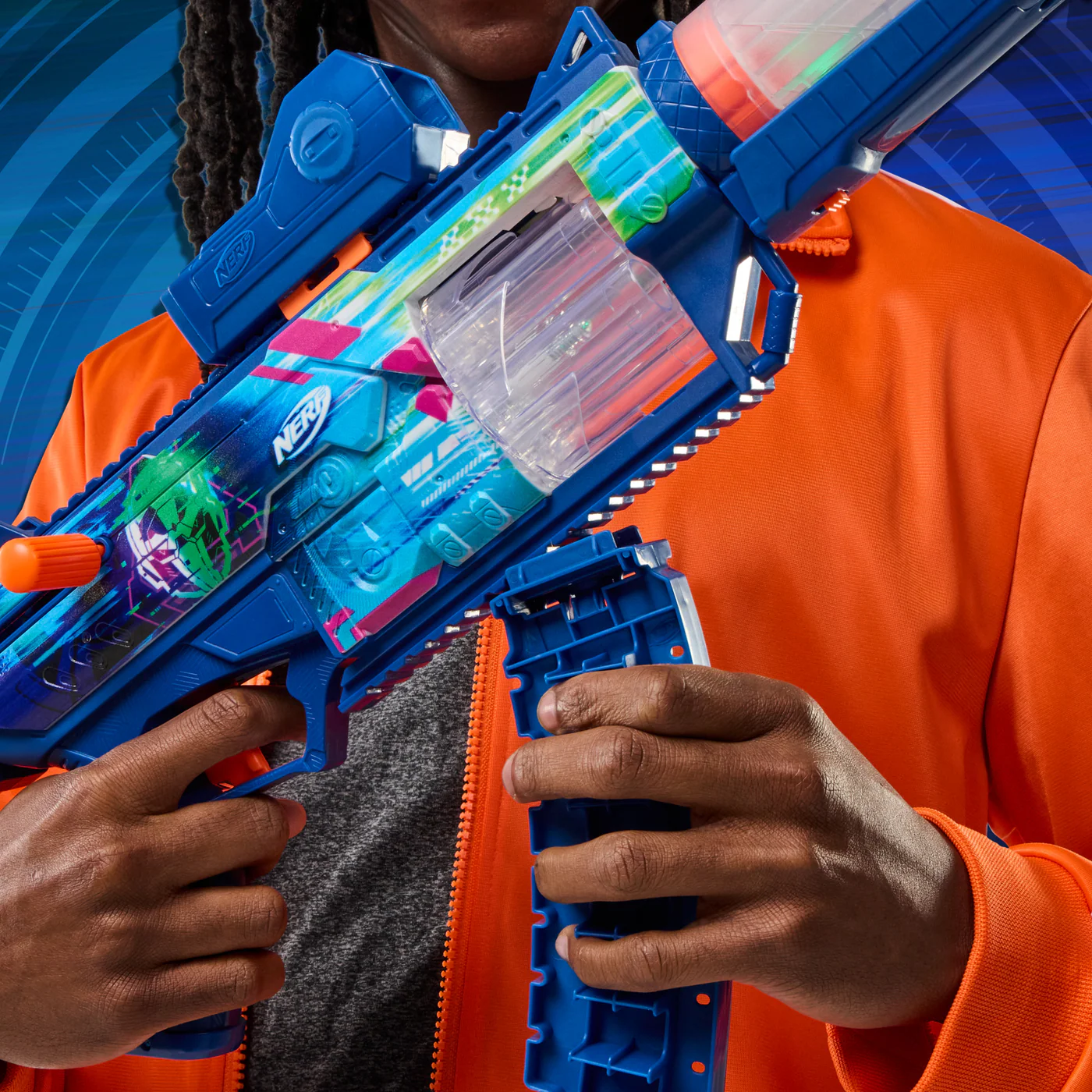Hasbro Nerf Cyberlight Ghost Blaster - Image 5