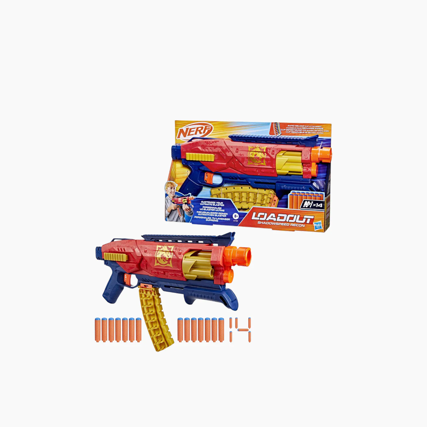 Hasbro Nerf Shadowspeed Recon Blaster - Image 2