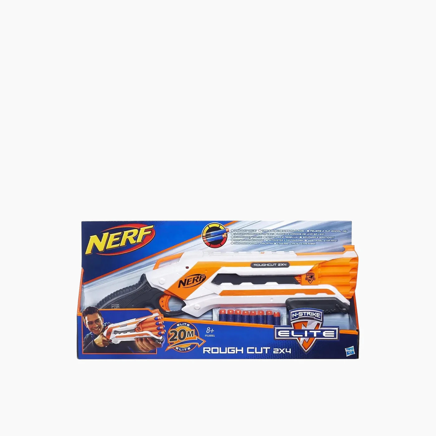 Hasbro Nerf N-Strike Elite Rough Cut 2X4 Blaster - Image 2