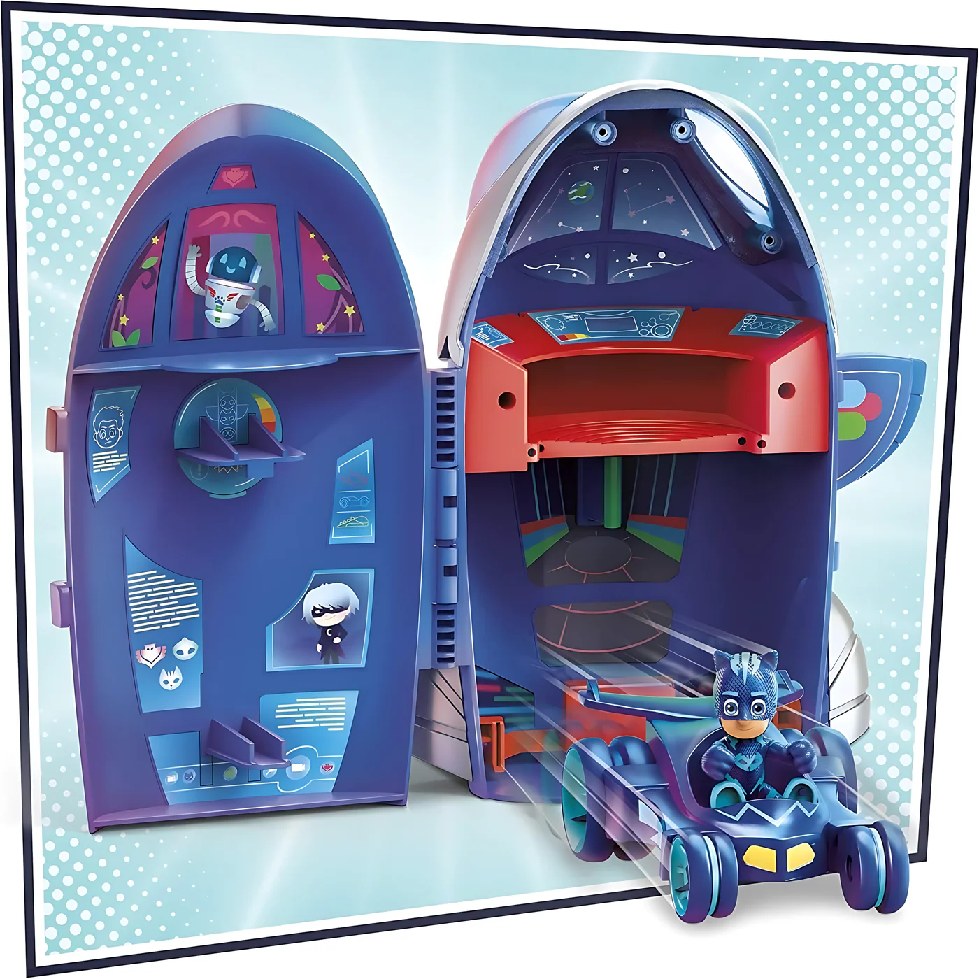 Hasbro PJ Masks 2-In-1 HQ Playset - Image 8